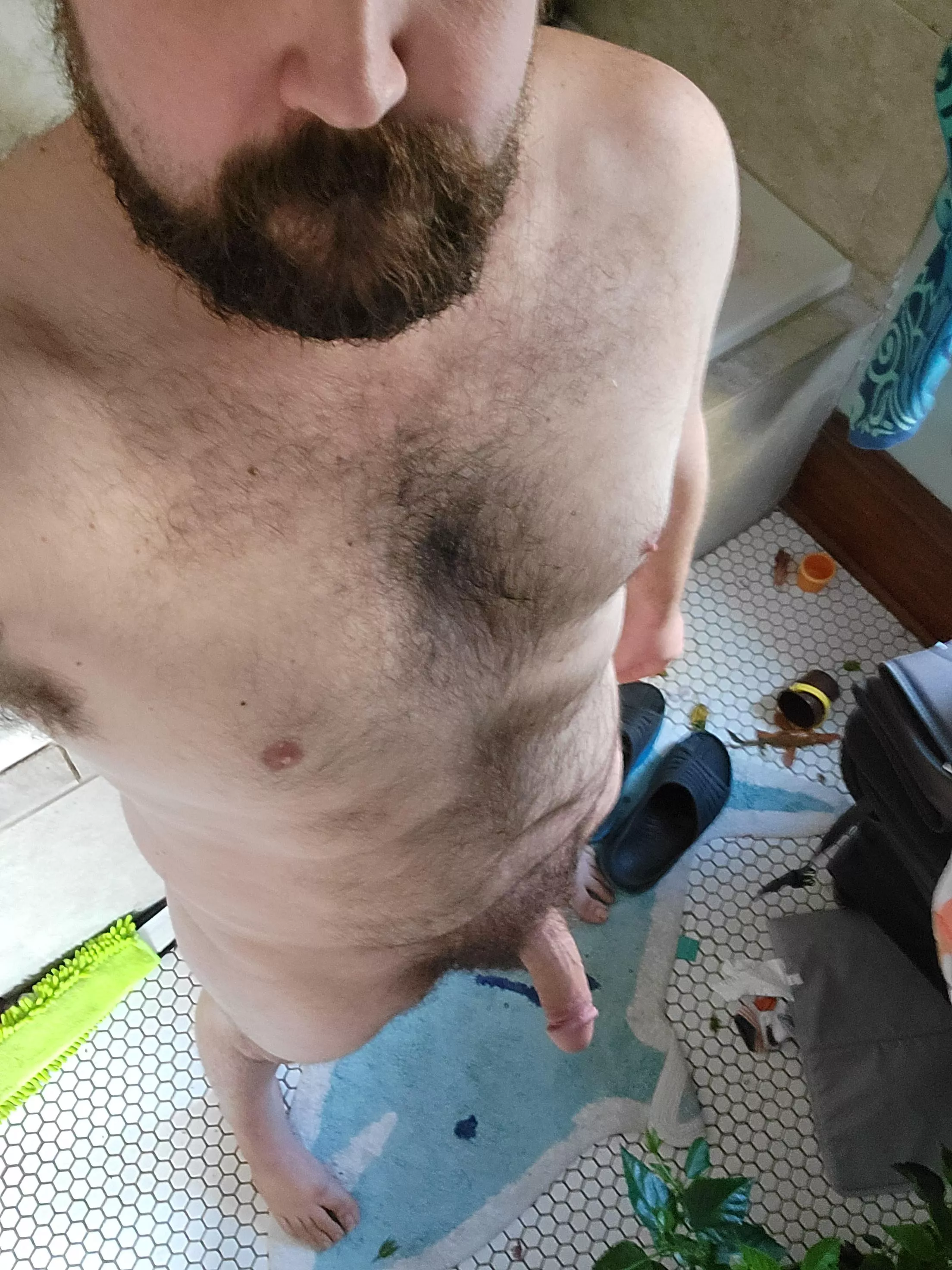 Flaccid after a quick shower [35]