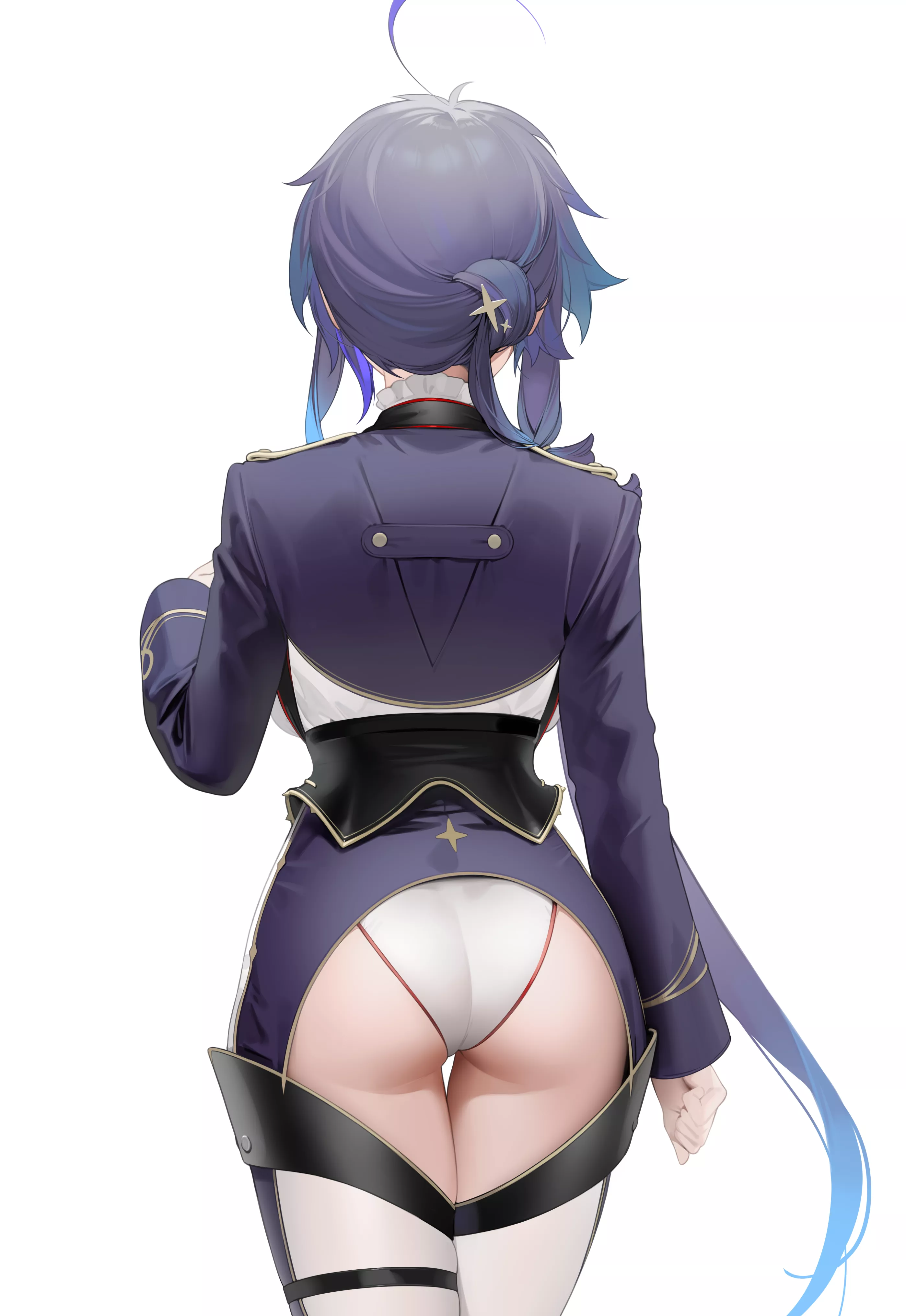 Foch Leotard From Behind (Ohisashiburi) [Azur Lane]