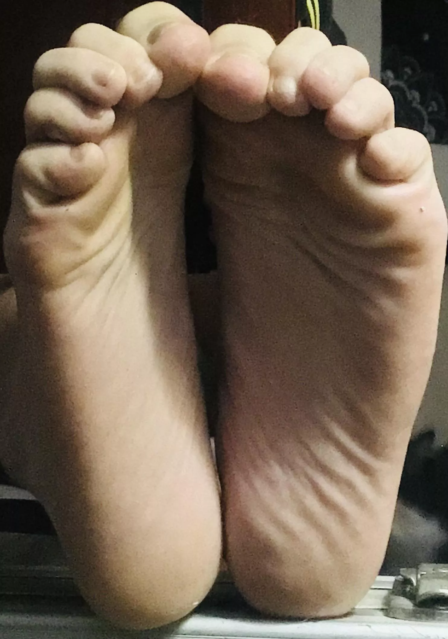 For the two people sorting by new, here’s my scrunched soles