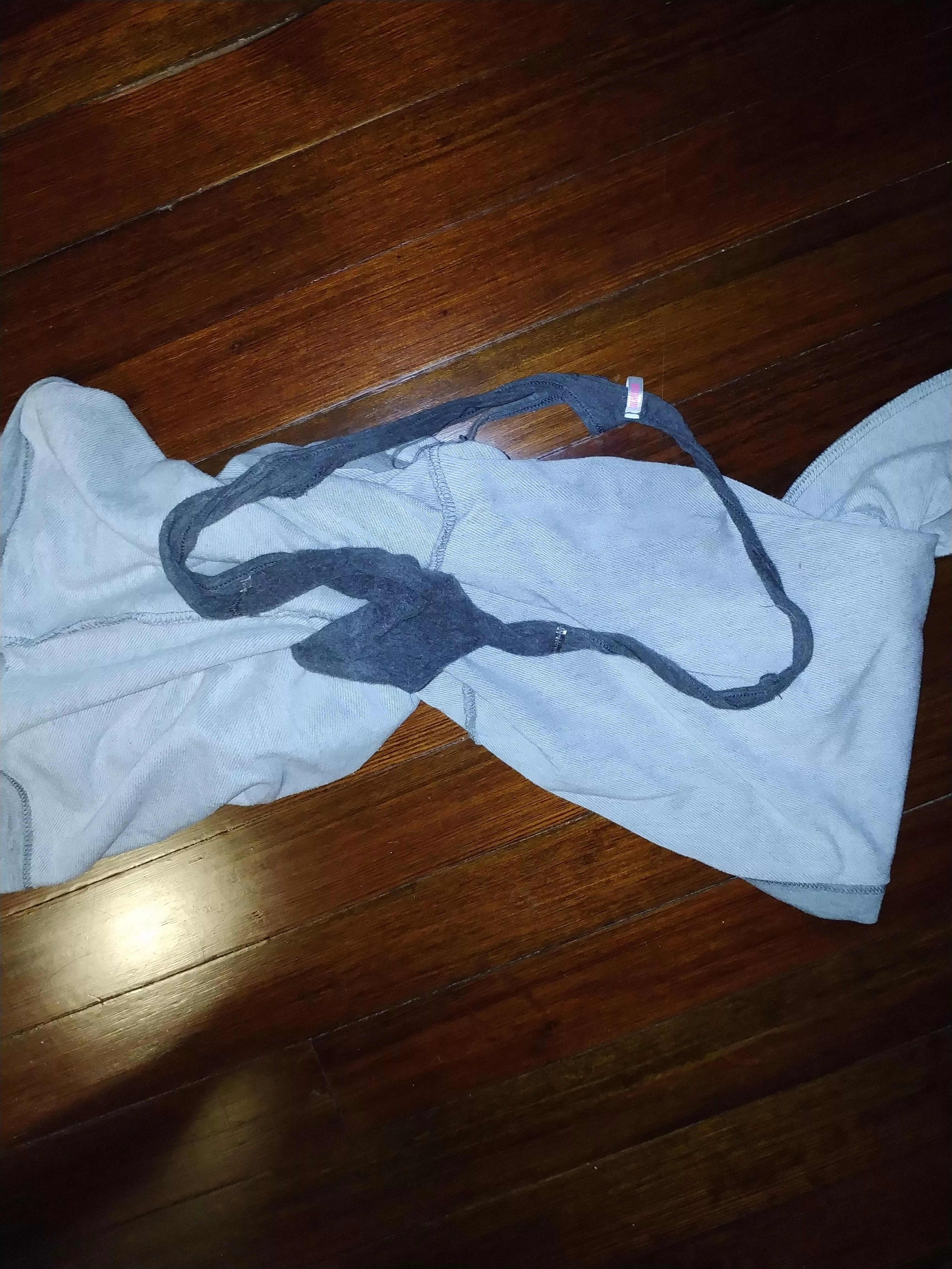 Found sisters thong still in her shorts and they are wet like never before