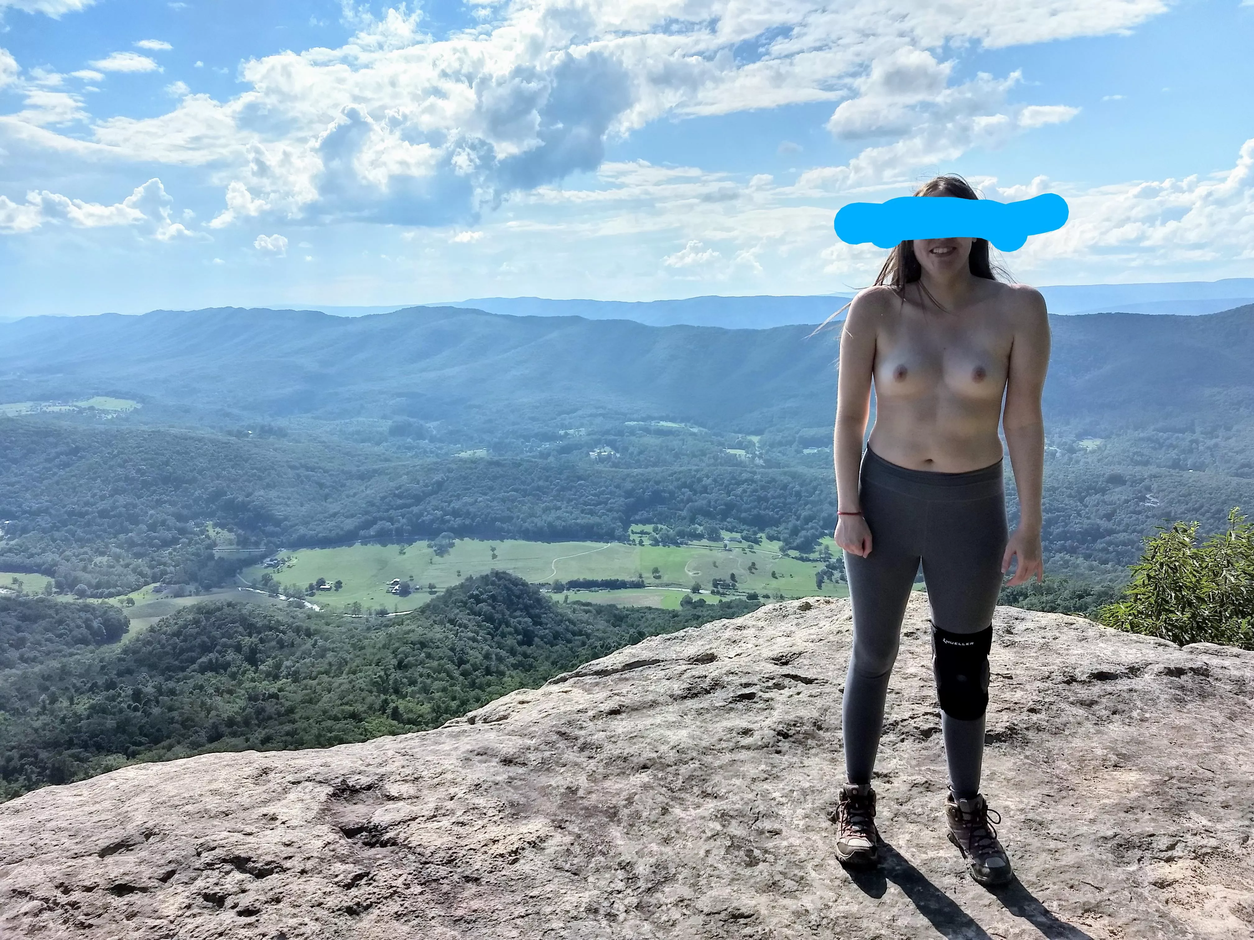 Free on the top of a mountain