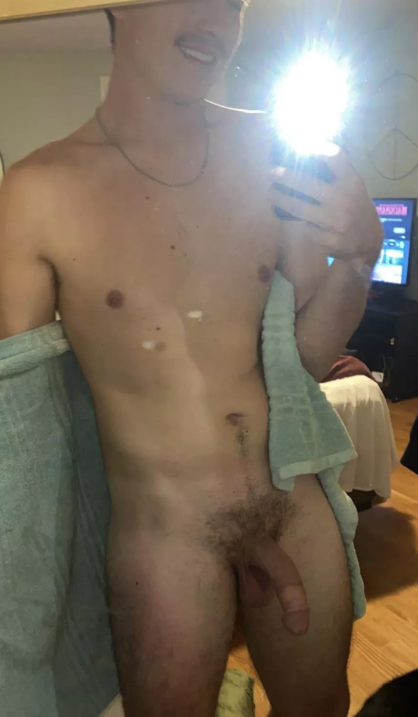 Fresh out of the shower