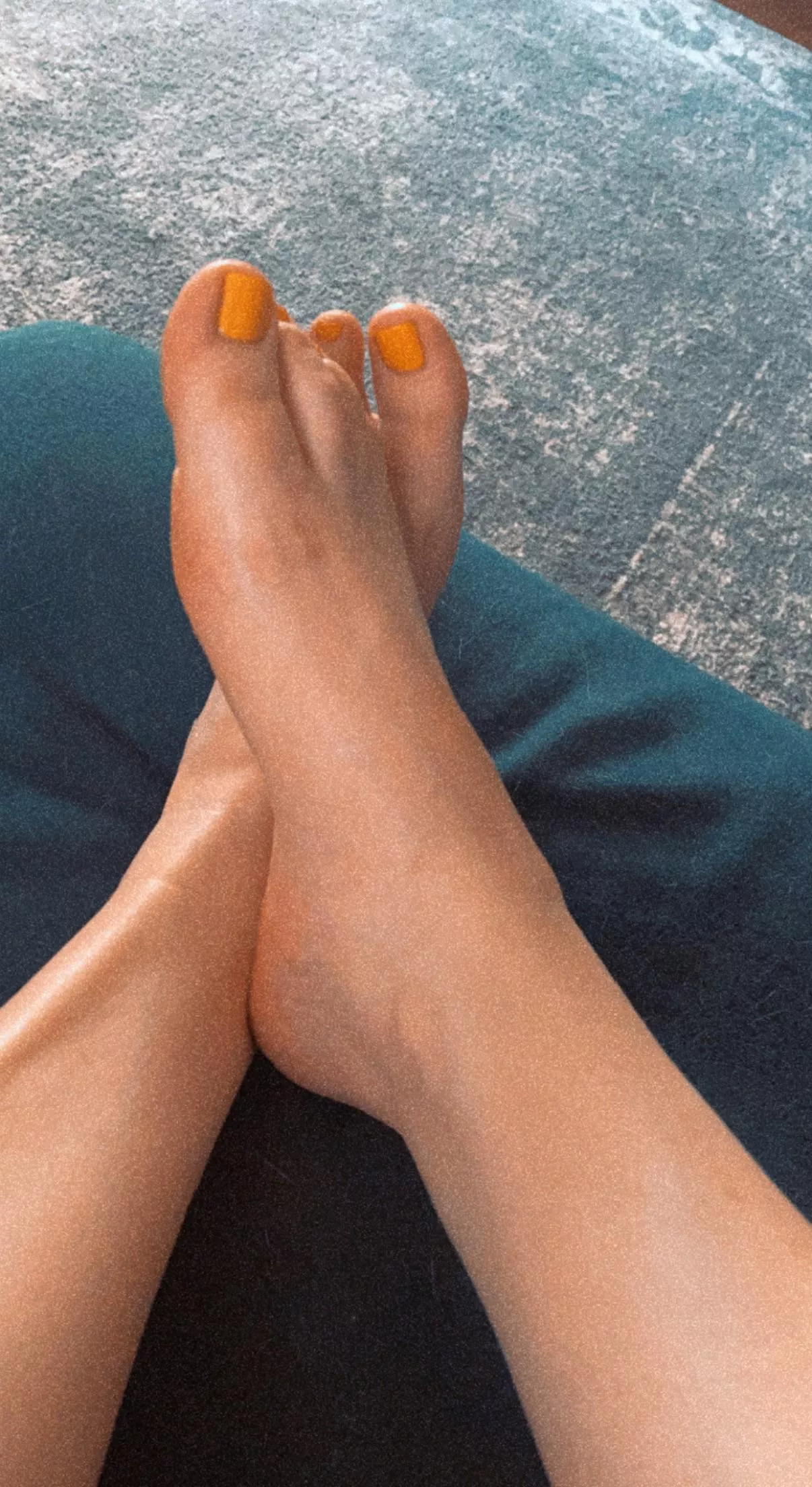 Fresh pedicure today