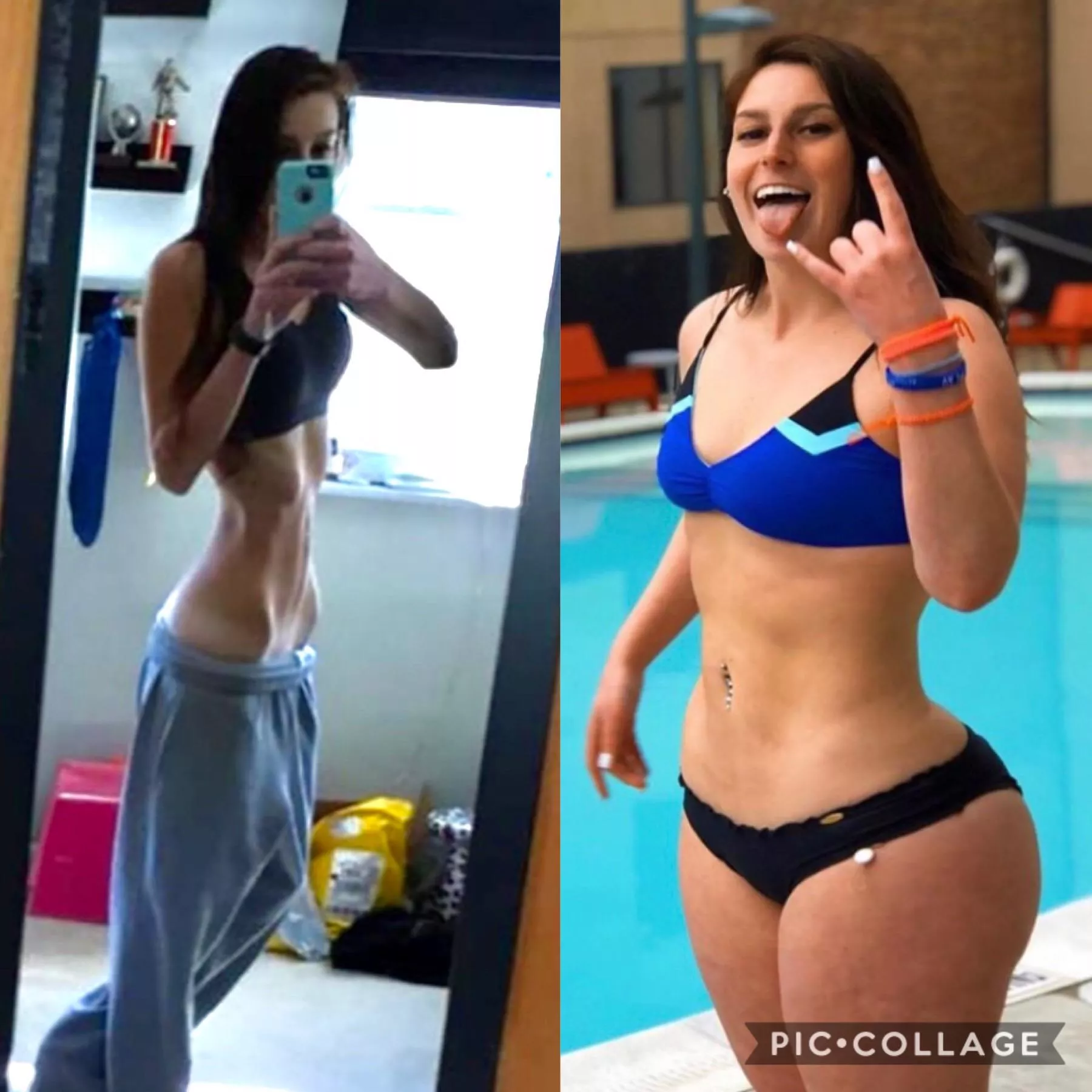 From anorexic to “holy shit”