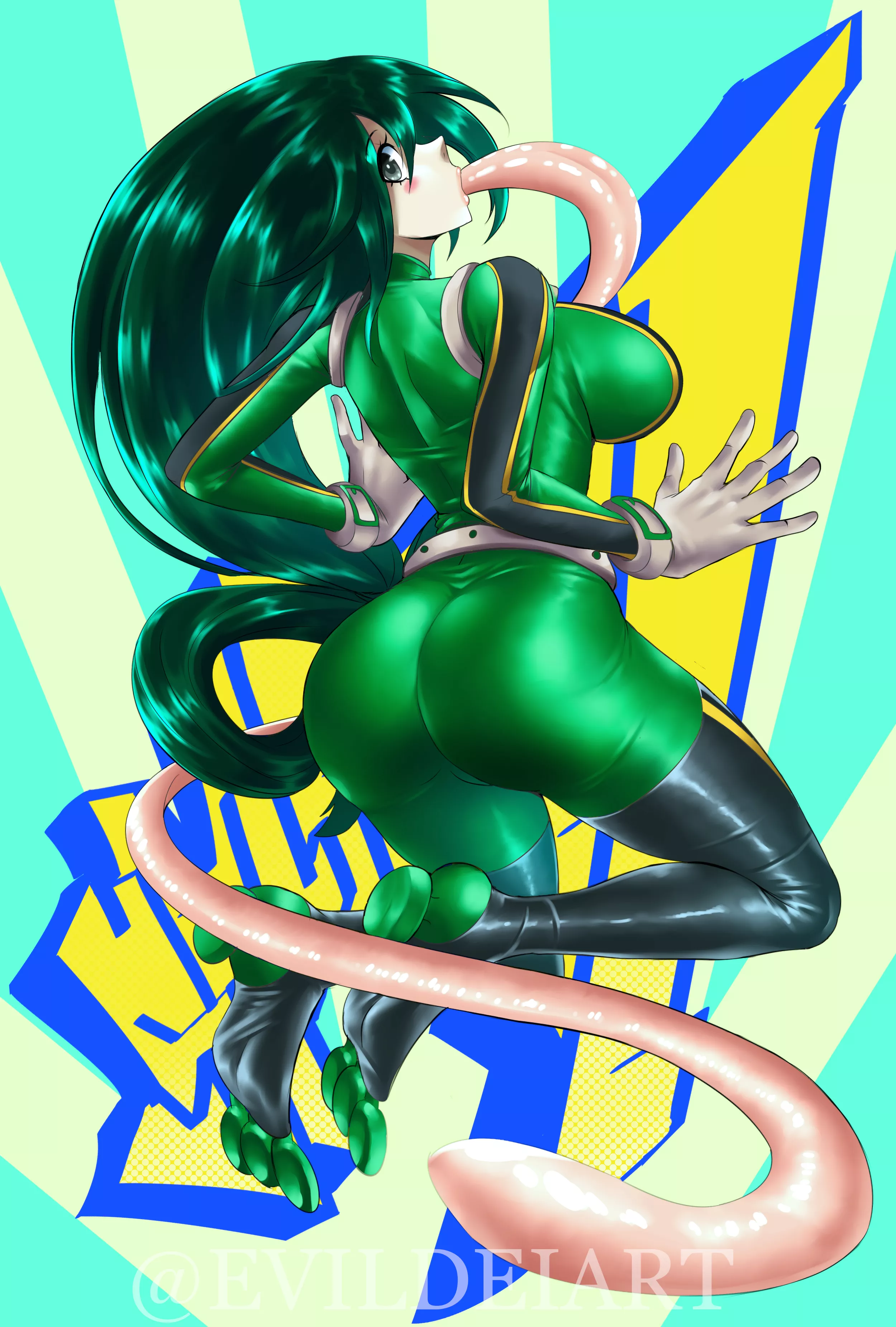 Froppy Smash! (Evil-Dei) [My Hero Academia]