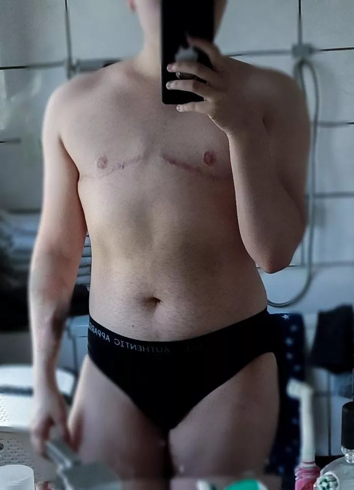 [FTM] Just a horny transguy in a mirror 💦