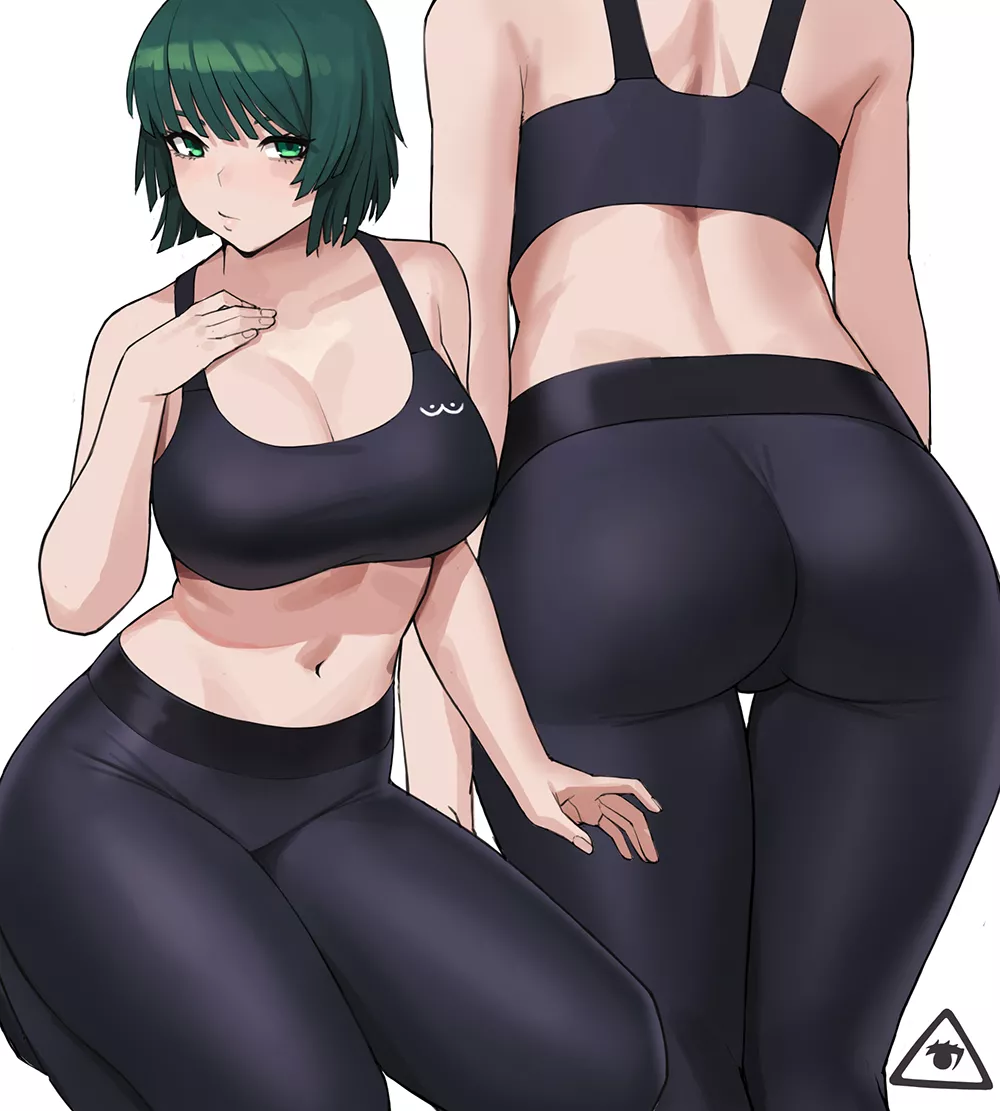 Fubuki ready for a workout