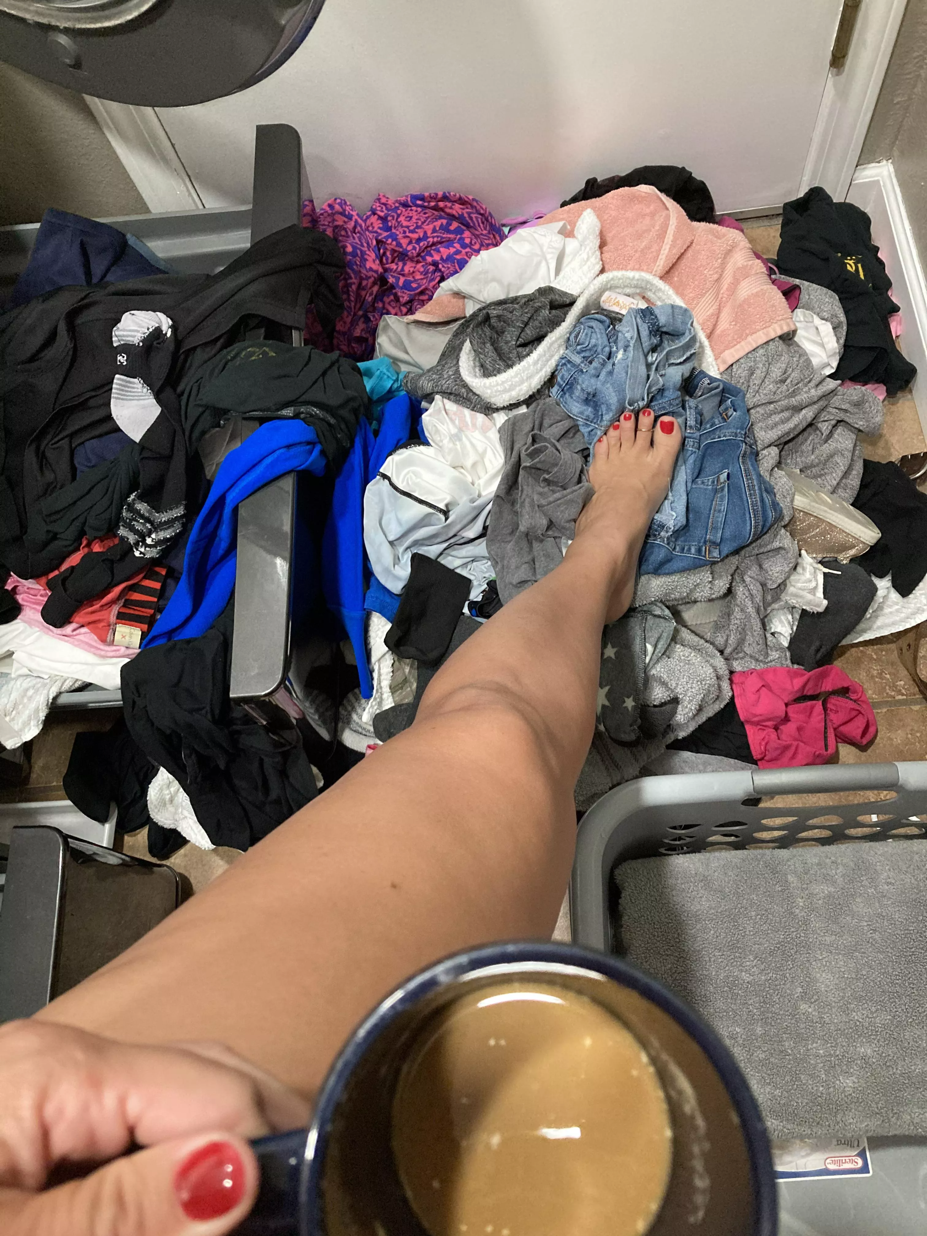 Fuck this…. Laundry