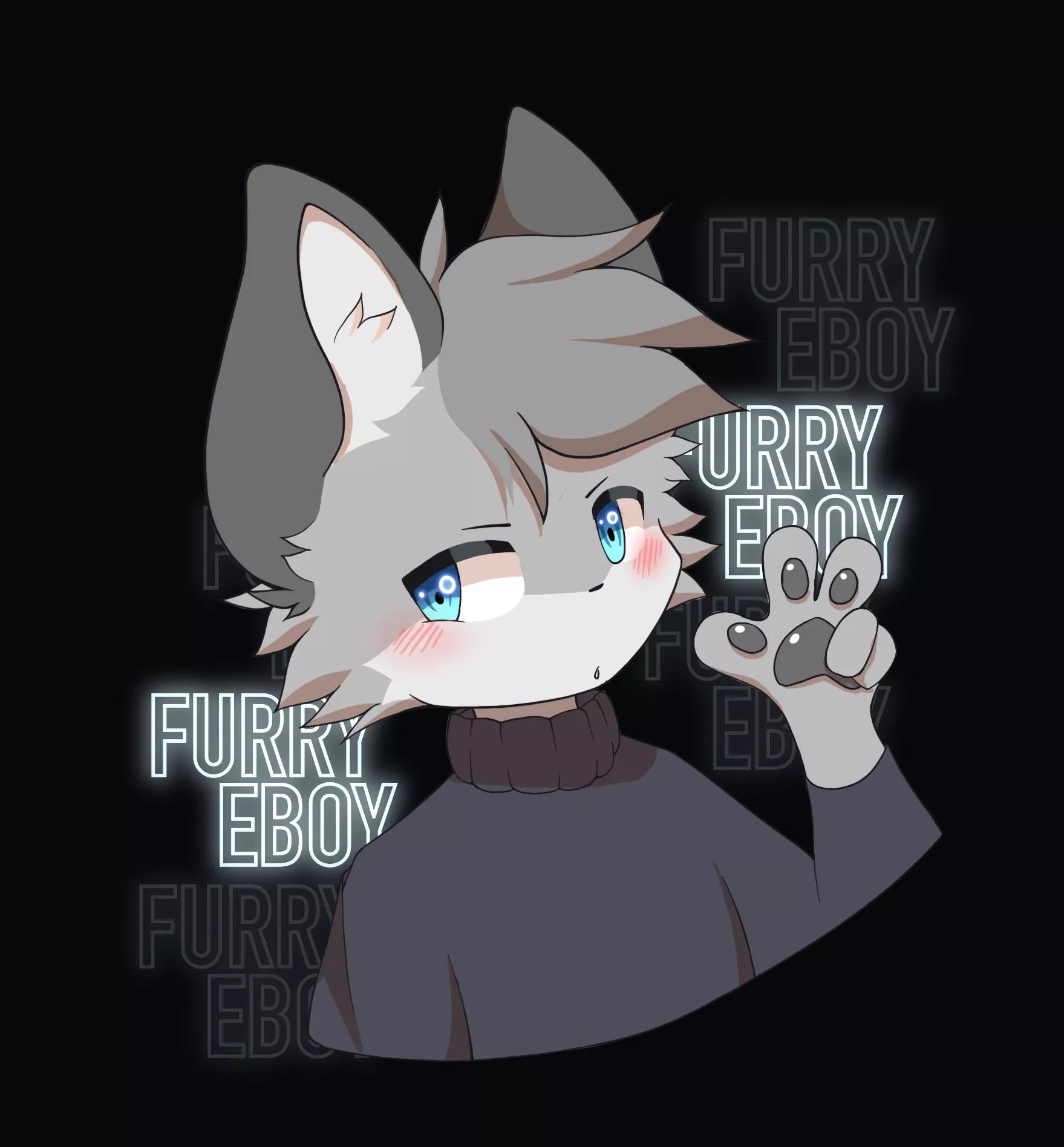 Furryeboy (art by me, @arkiuvu on twt)