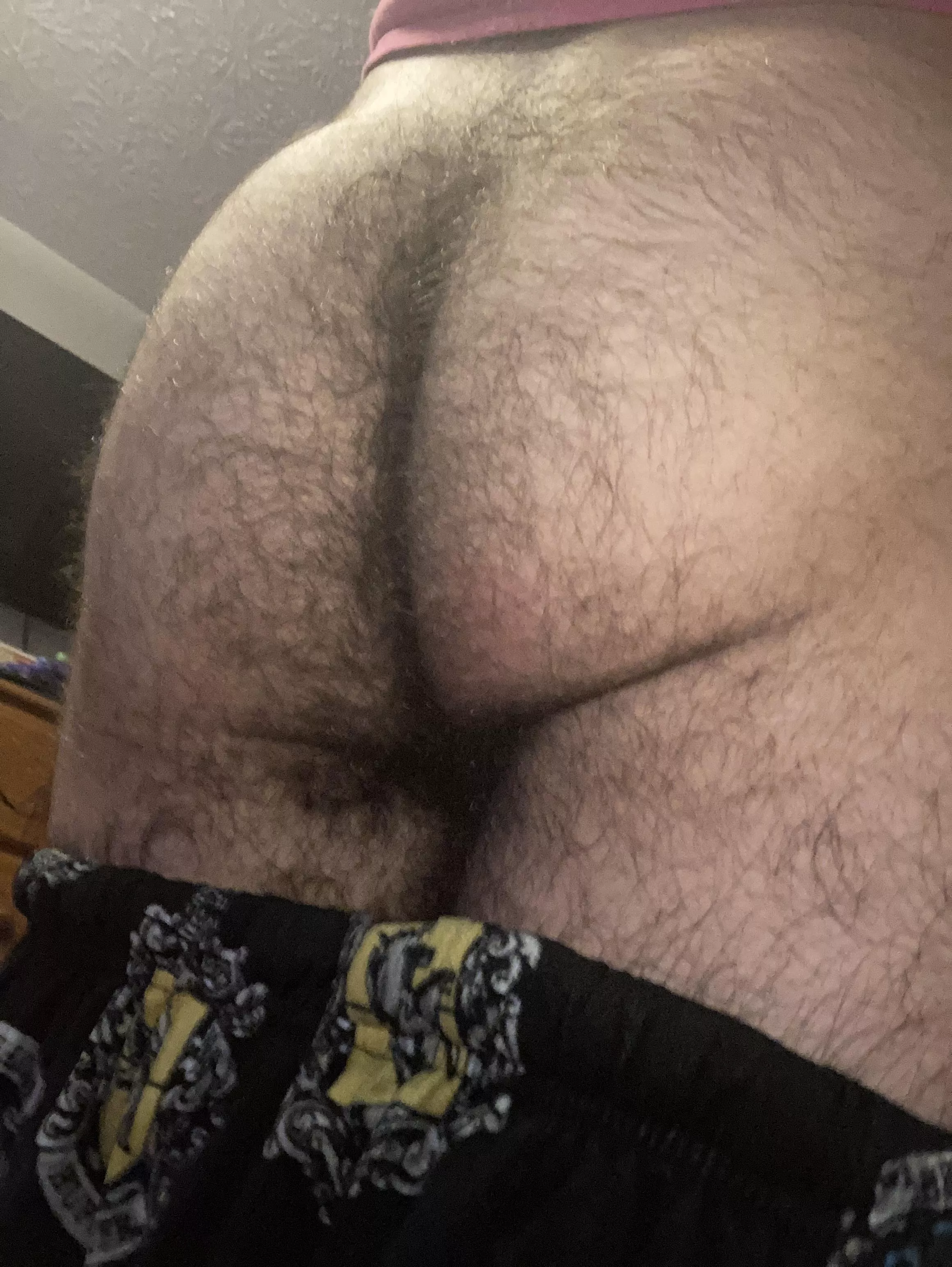 Fuzzy Bear Bum!