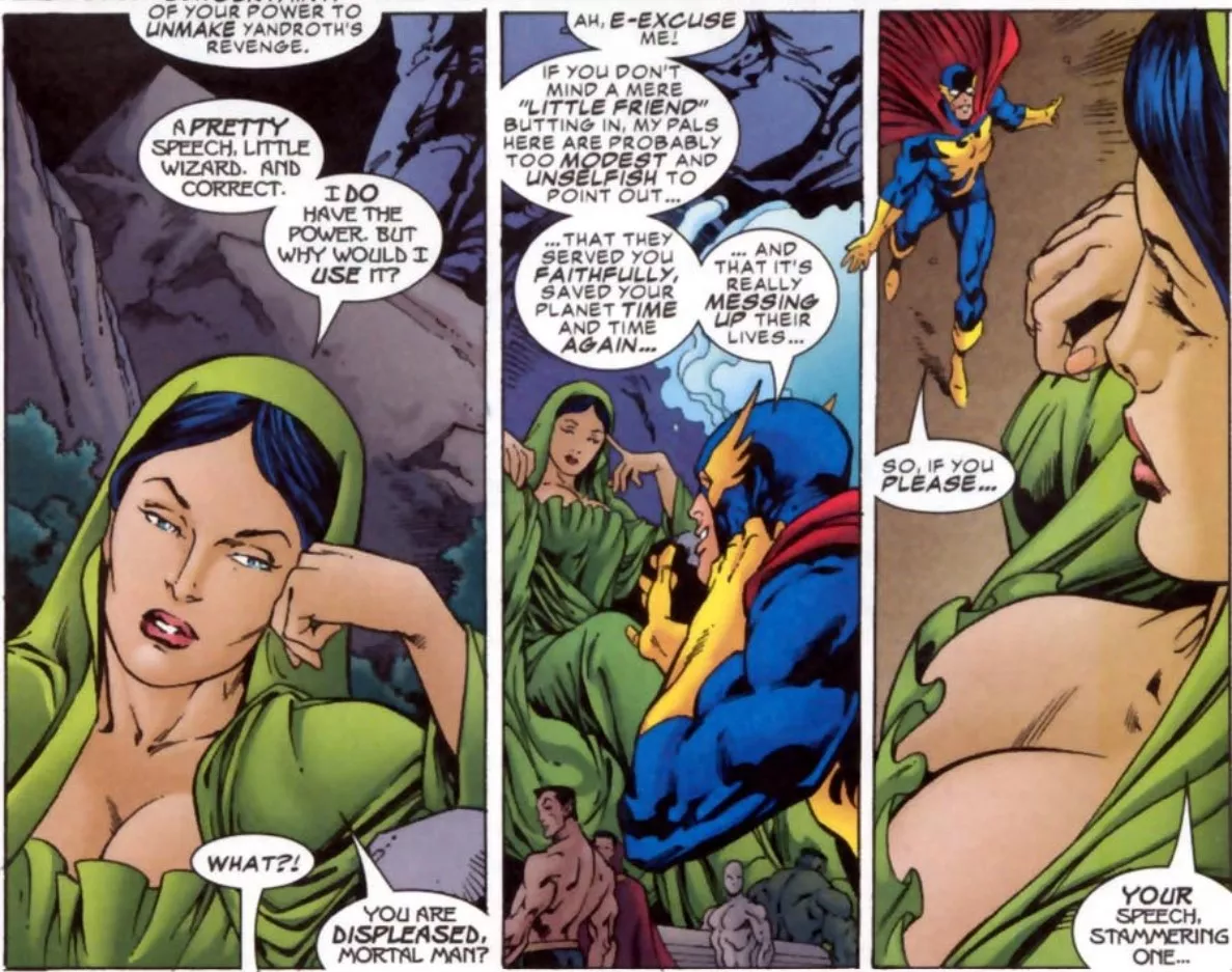 Gaea's Cleavage [Defenders (2001) #12]