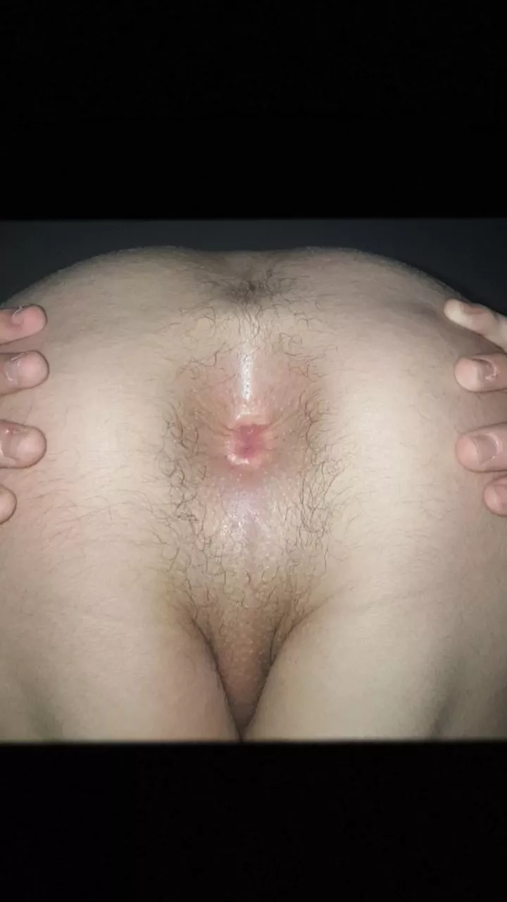 Gape my tight pink asshole daddy