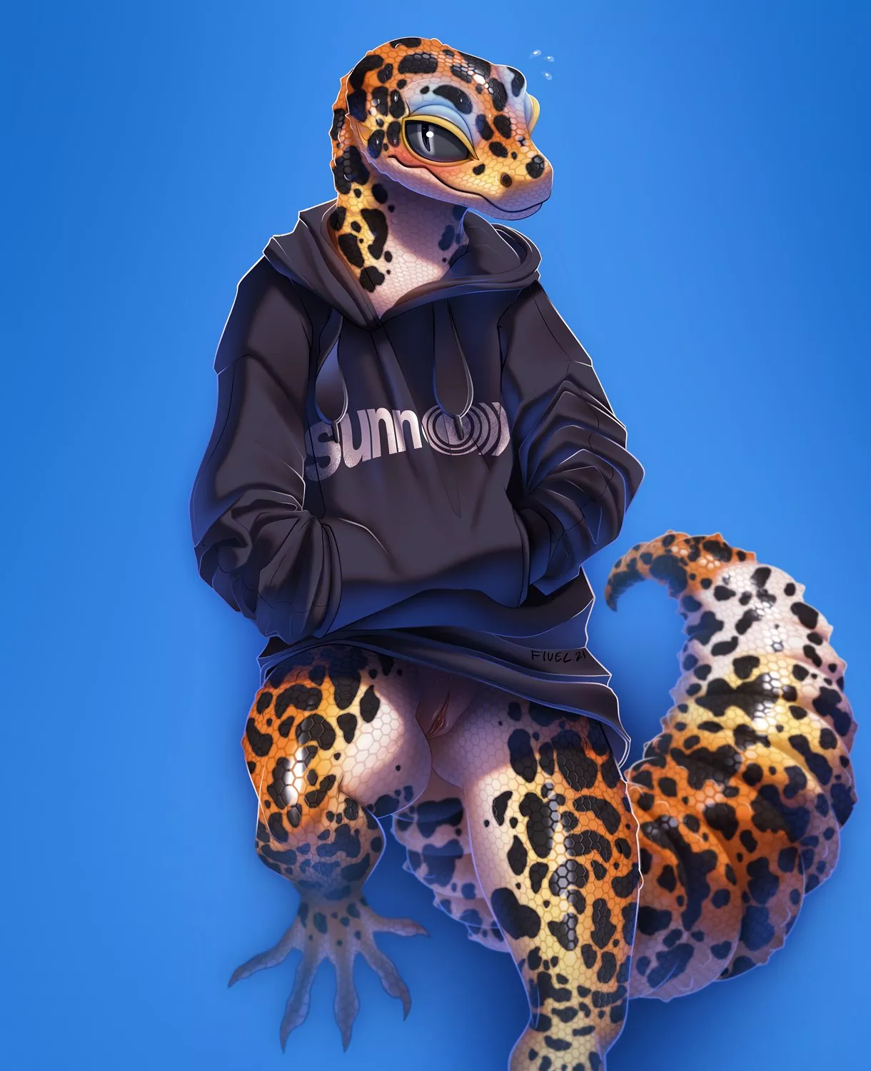 Geckos in hoodies (Fivel)