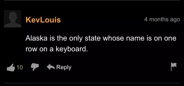 General Knowledge classes on Pornhub comments.