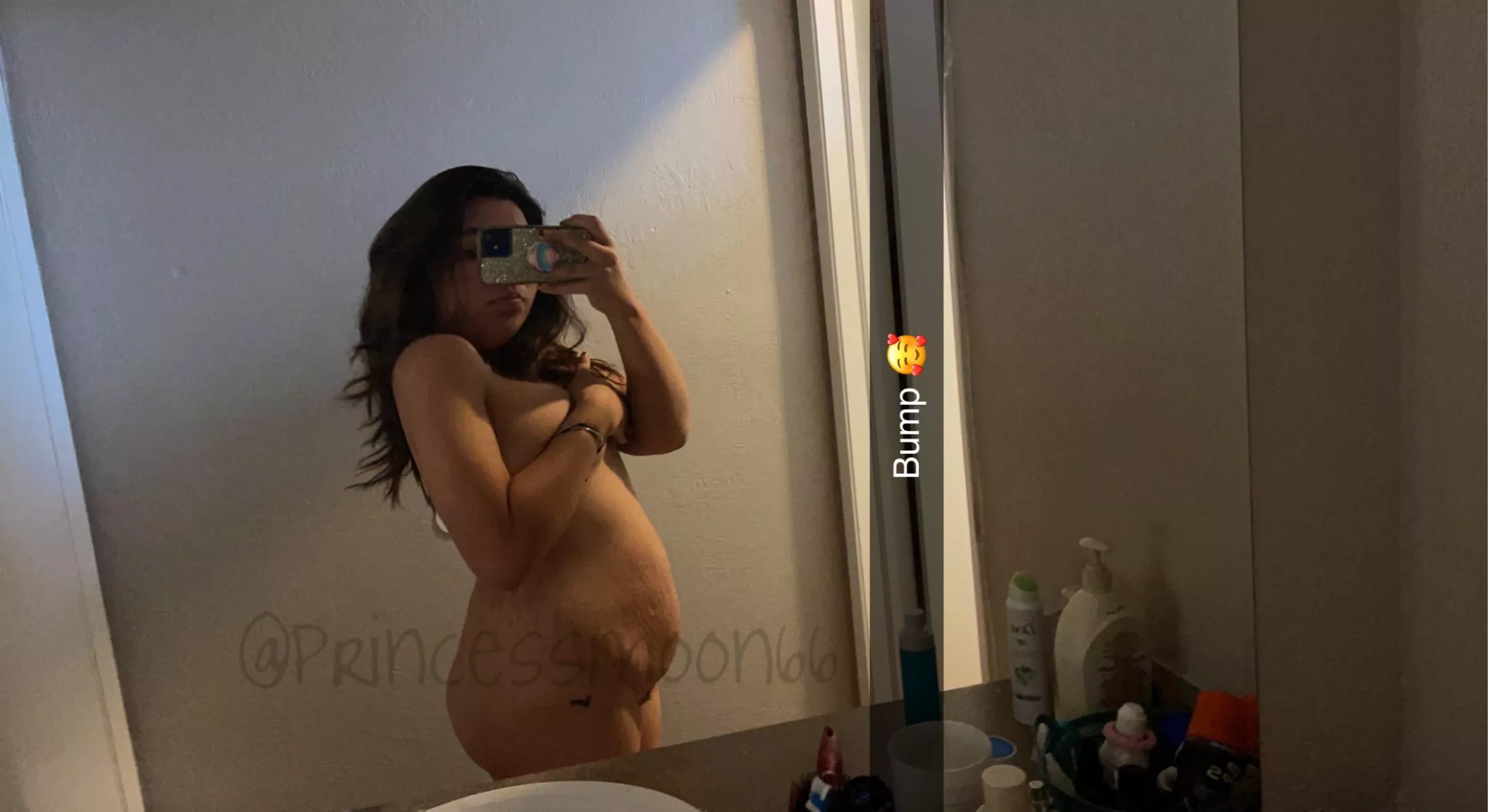 Get pics like this daily on my private snap ðŸ¥°ðŸ’• Be the first to know how many babies are in my belly ðŸ˜›