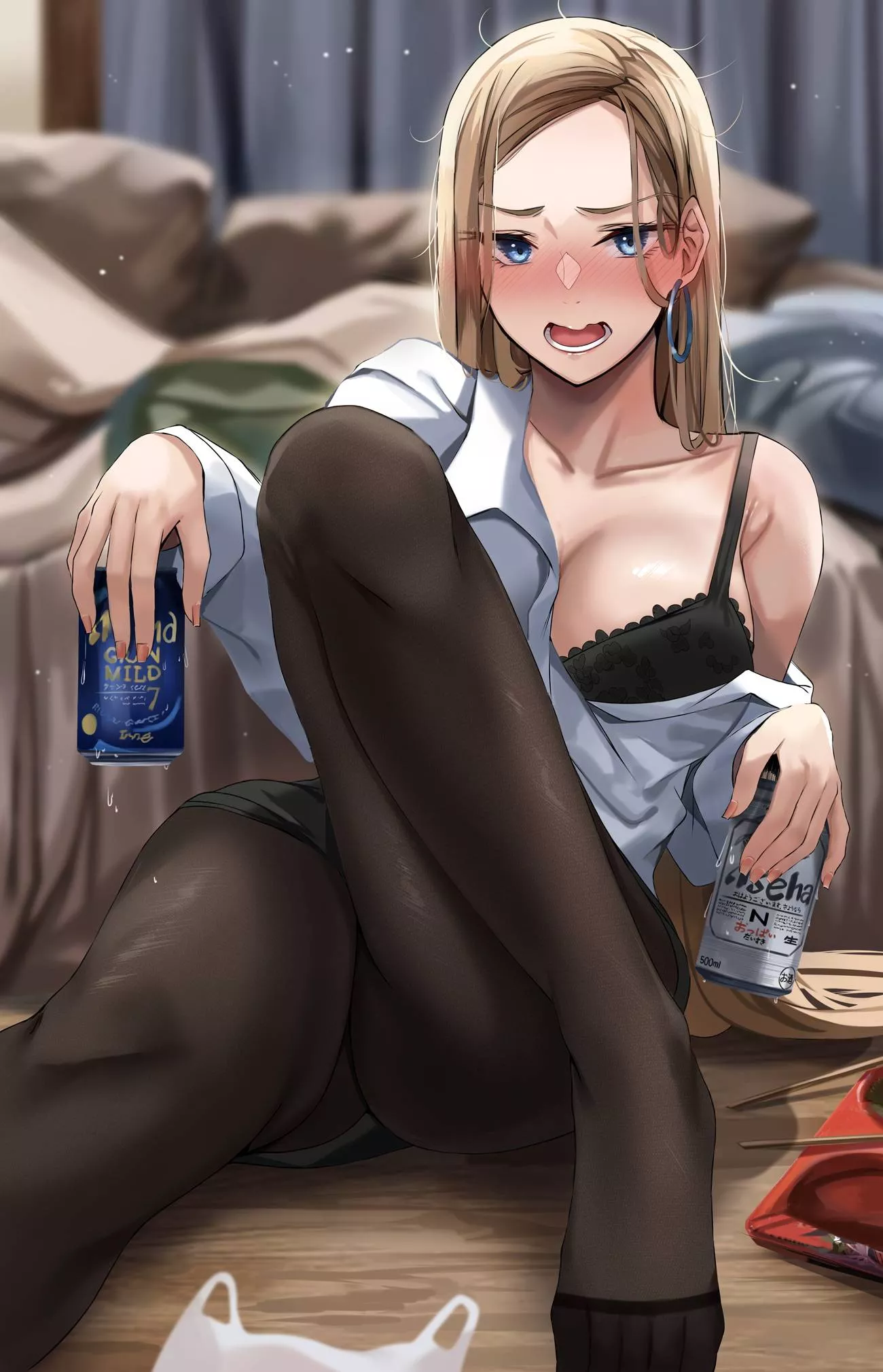 Getting Drunk after Work [Original]