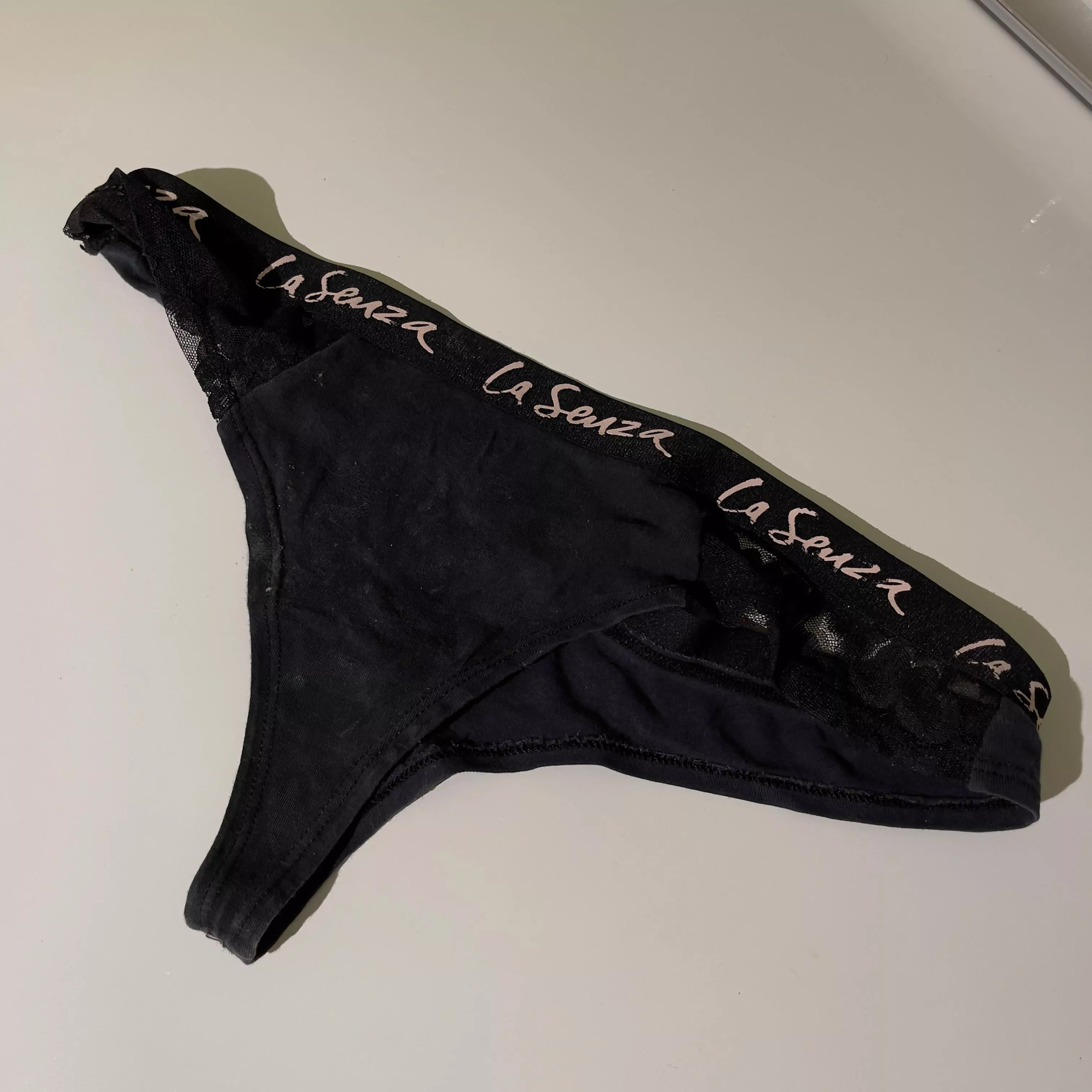 GF’s sister panties I use for cumming