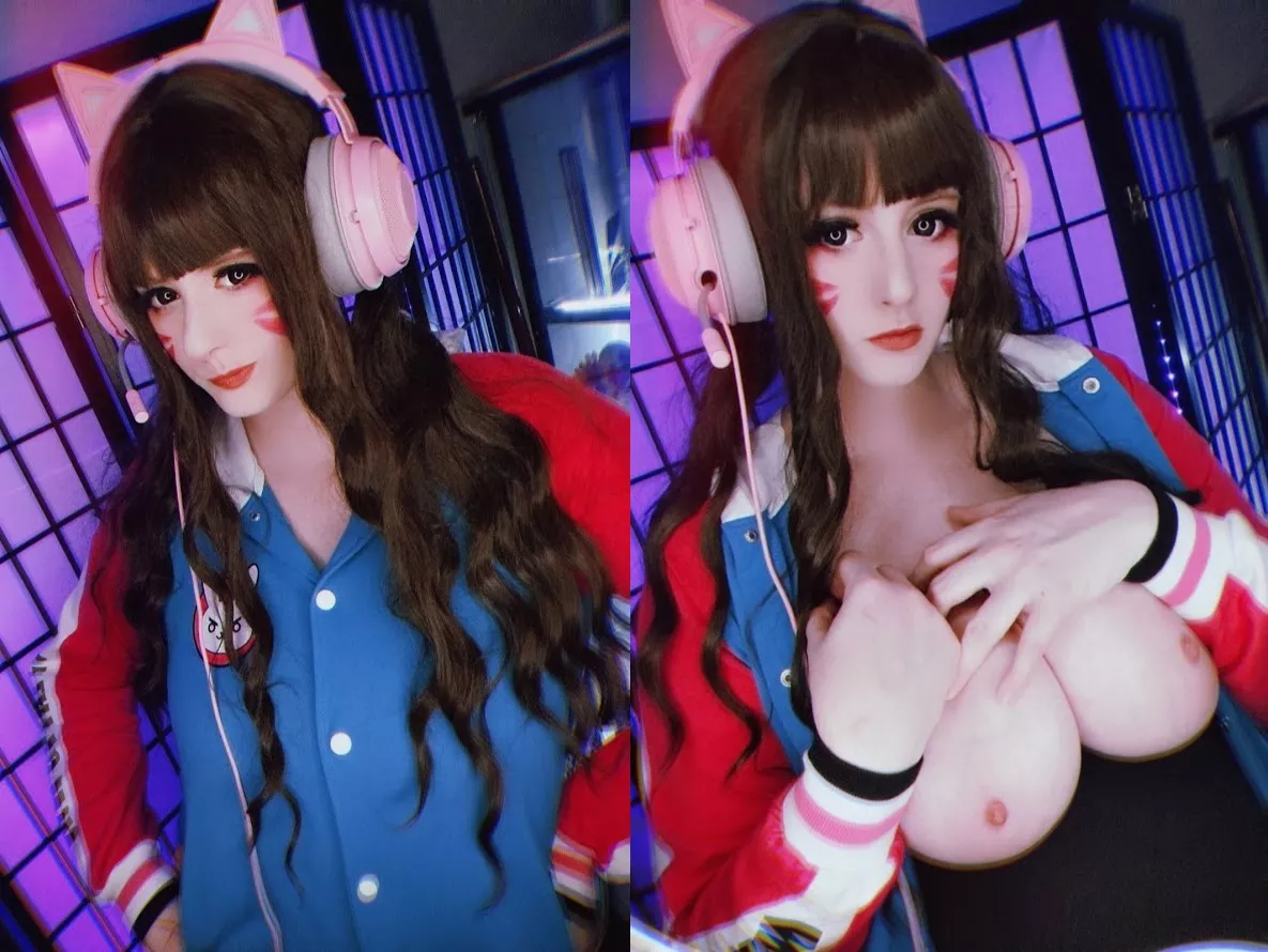 GG! D.Va from Overwatch by Koyomatsu