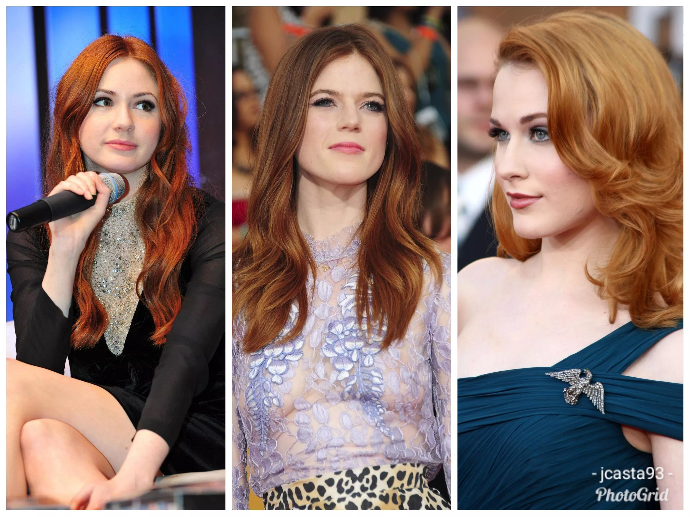 Ginger Actresses Born in 1987: Karen Gillan vs Rose Leslie vs Evan Rachel Wood