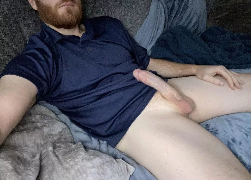 Ginger cock is throbbing! God I wanna play!