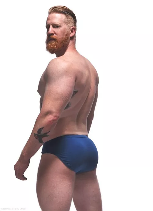 Ginger from behind