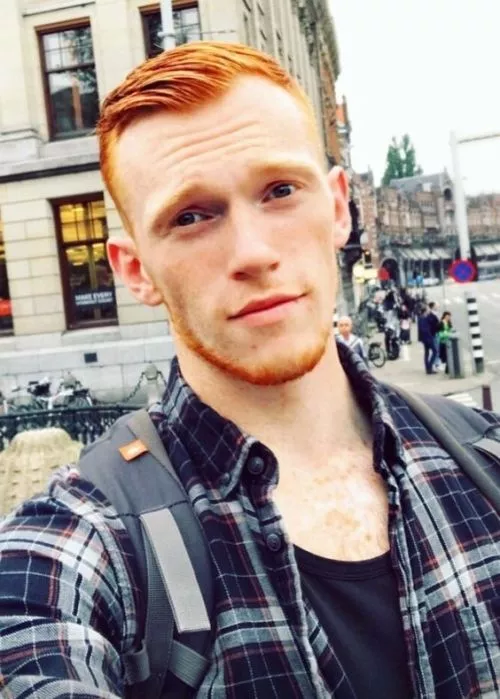 Ginger on the street