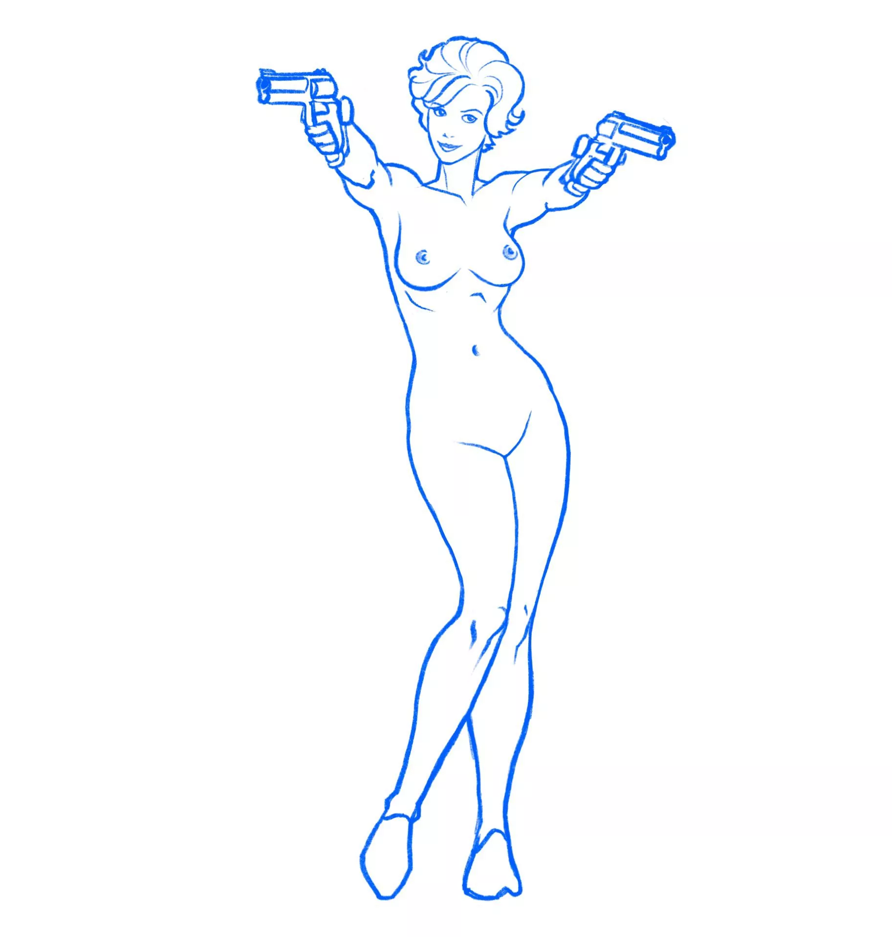 â€˜Girl with Gunsâ€™, Me, Digital, 2020