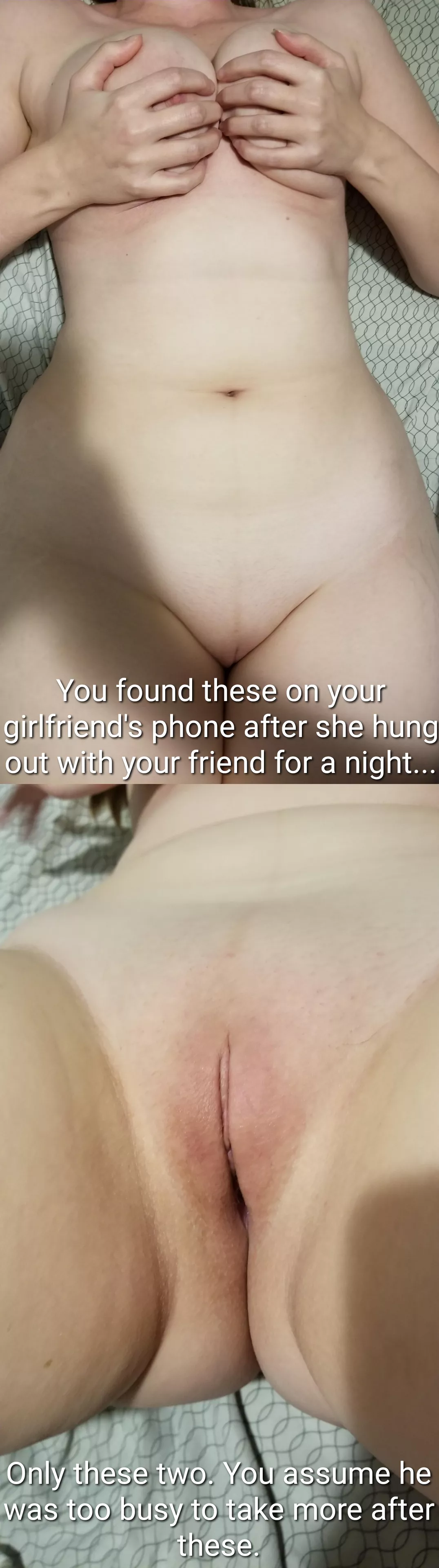 Girlfriend's phone (cheating, request)