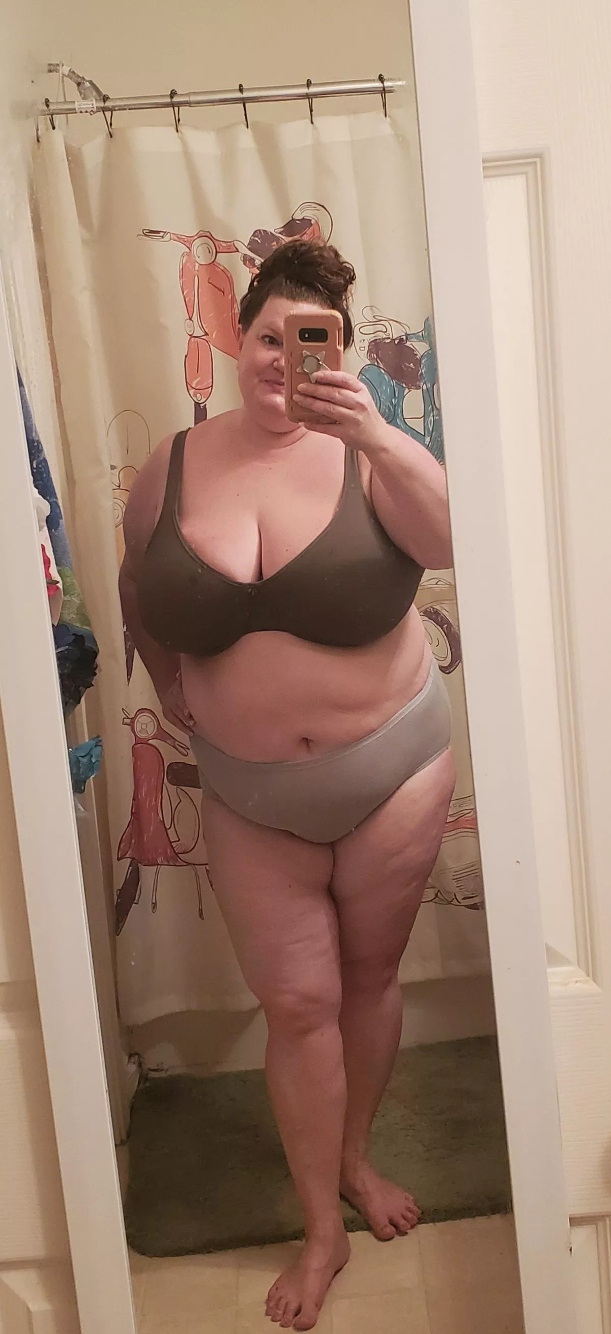 Good morning ðŸŒž ðŸ‘™ ðŸ’‹ getting ready for work [49F]