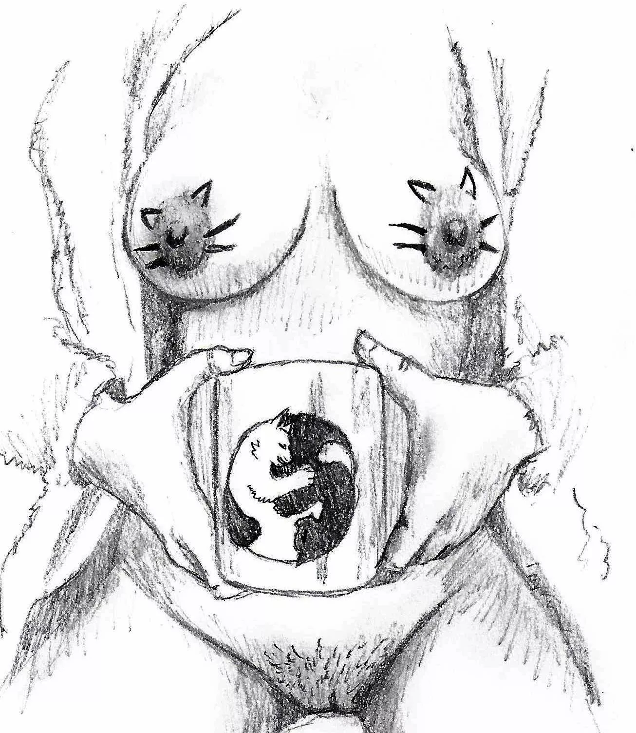 Good Morning Mug - a sketch for u/delightfullyruined