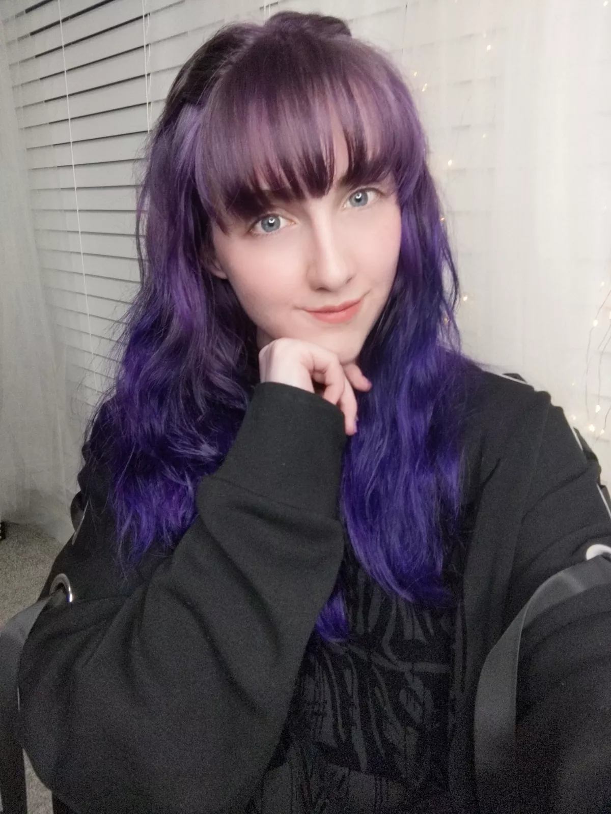 Goodbye Blonde. Hello Purple!