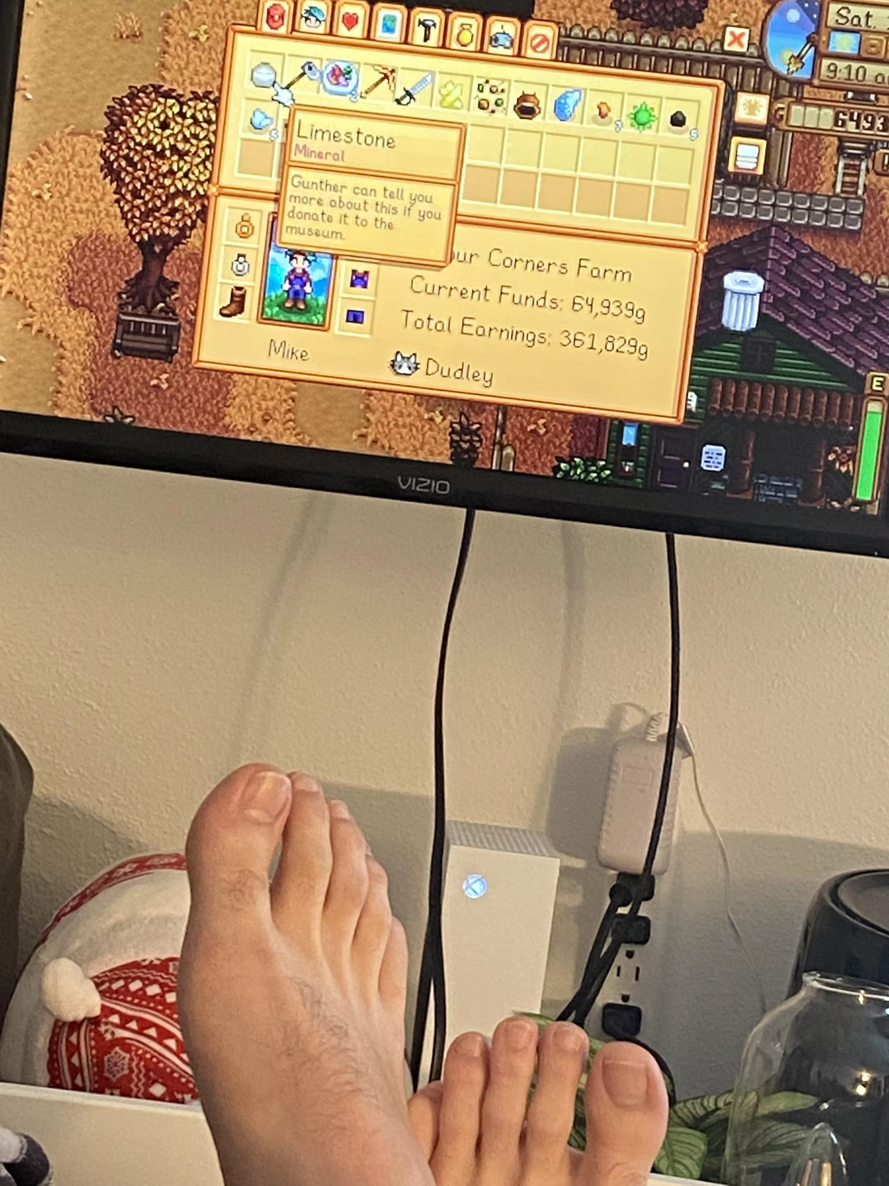 Got my toes out while playing video games ðŸ˜œ