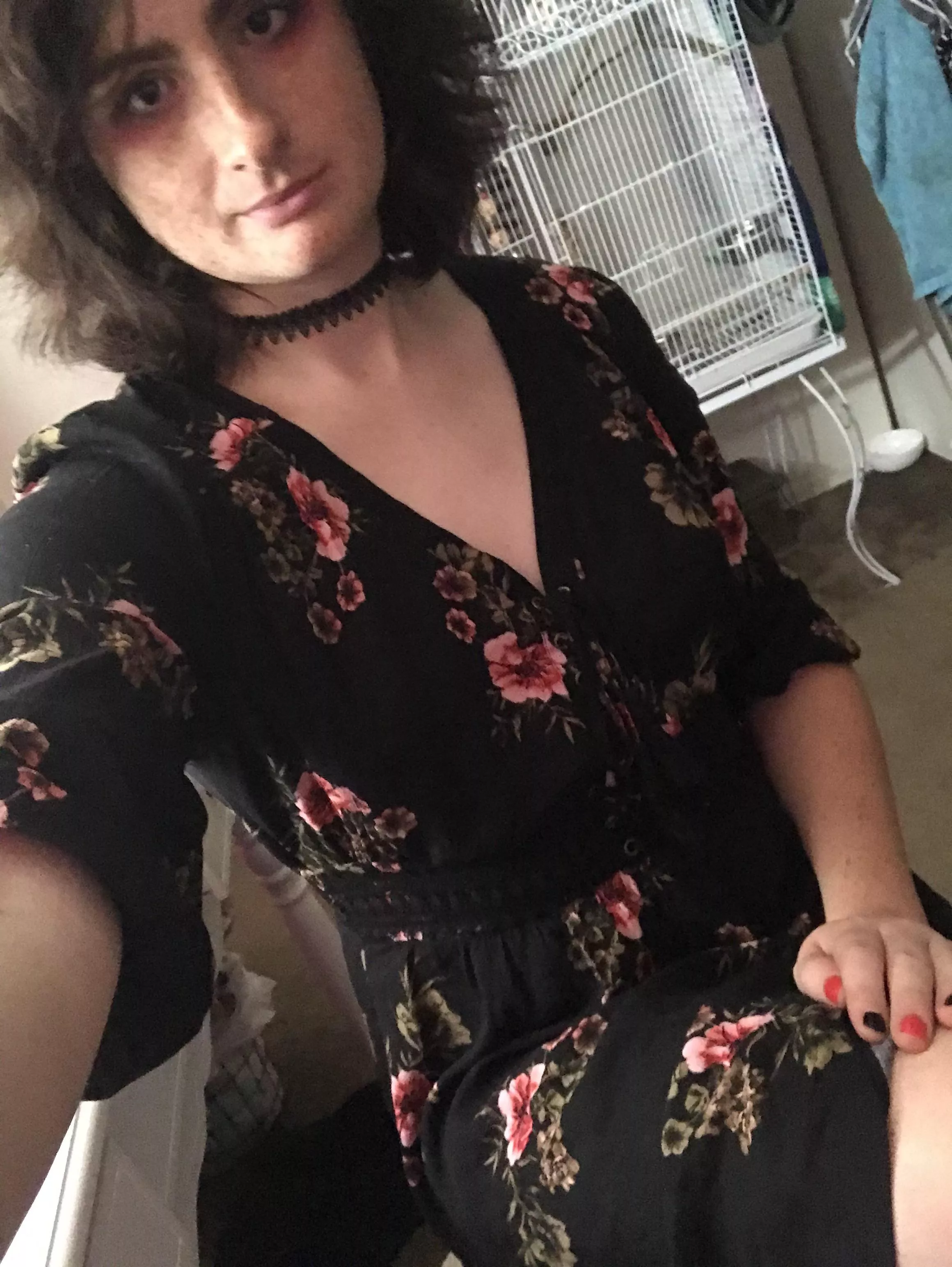 got this adorable new dress today 🥰😍