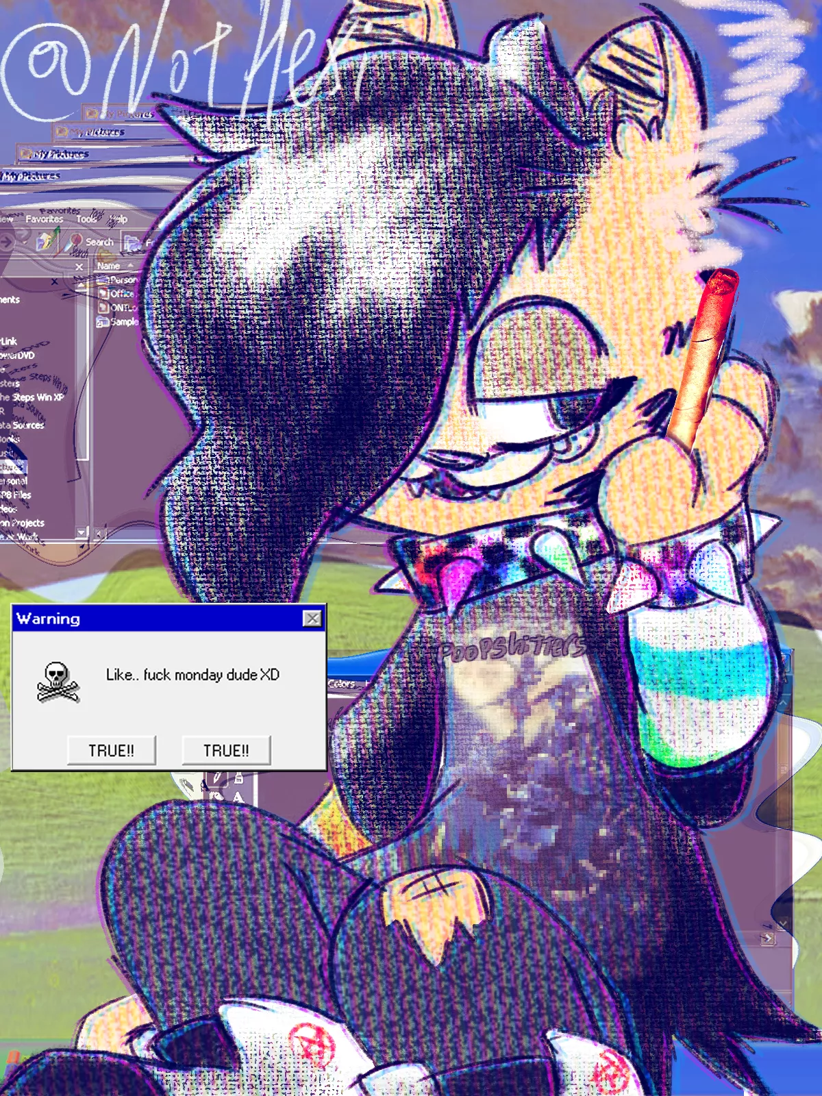 goth garfield