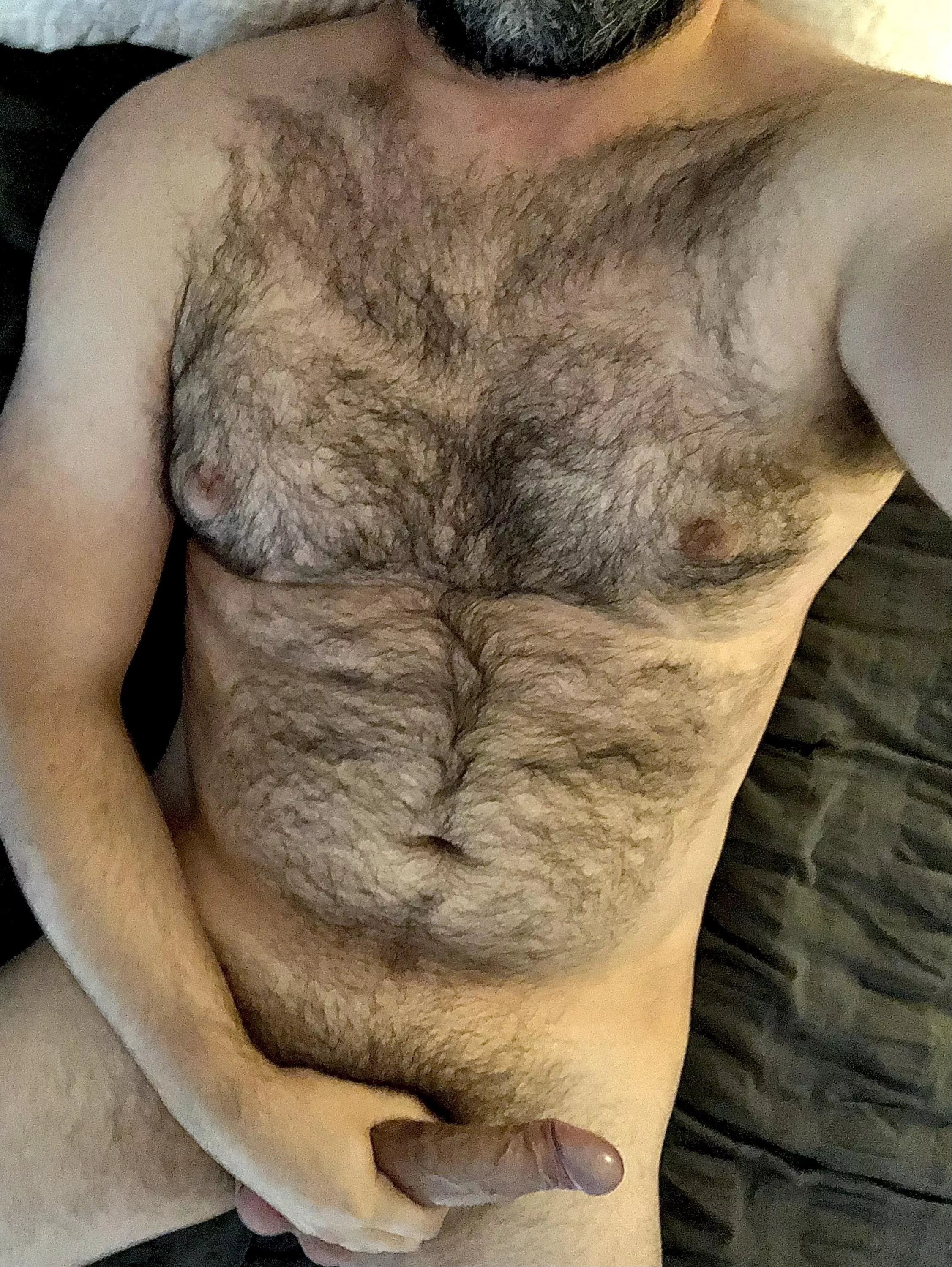 Grab my fur and use it like reins when you ride my thick cock thatâ€™s full of veins.