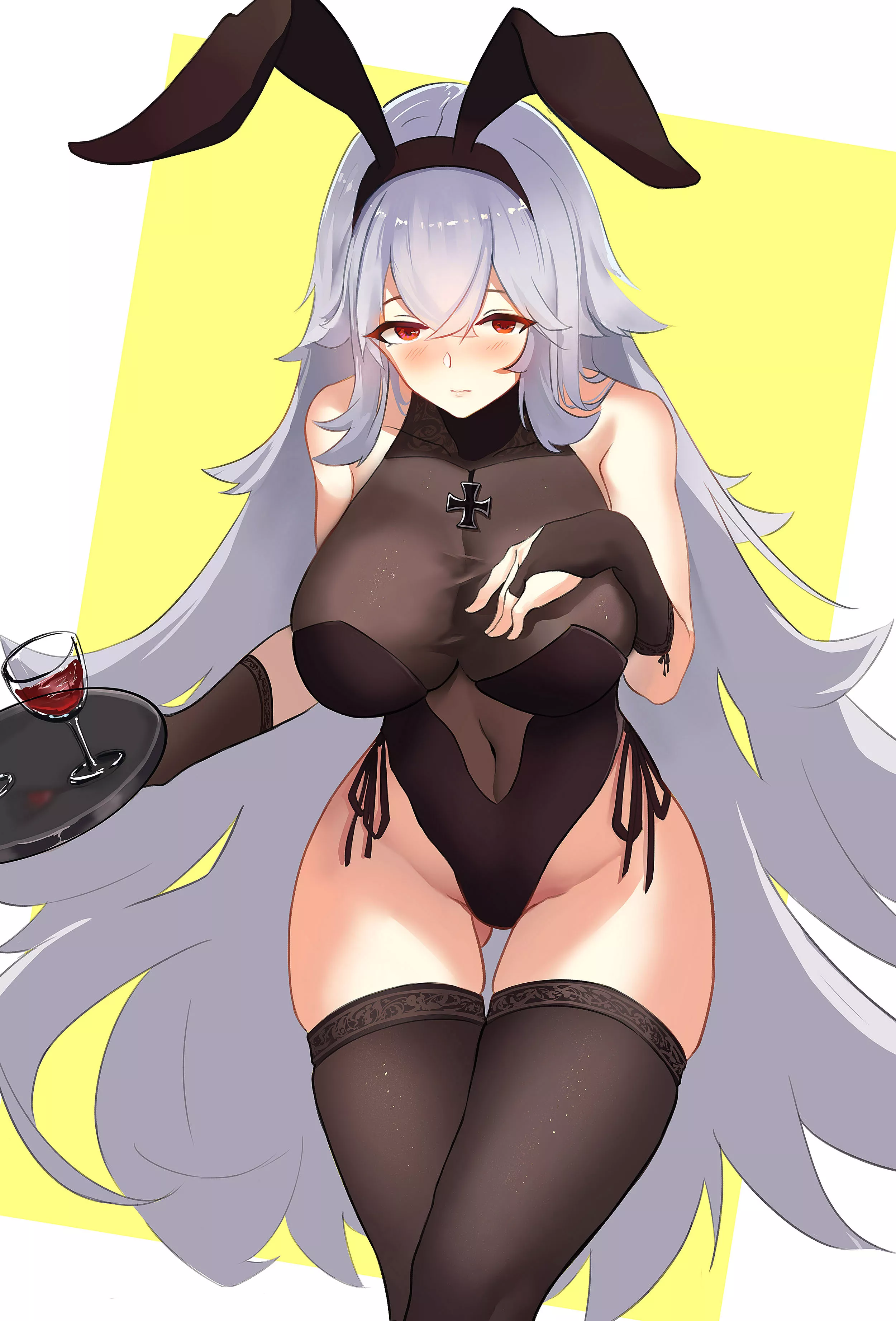 Graf Zeppelin Bunnygirl Swimsuit (wjn-Rance) [Azur Lane]