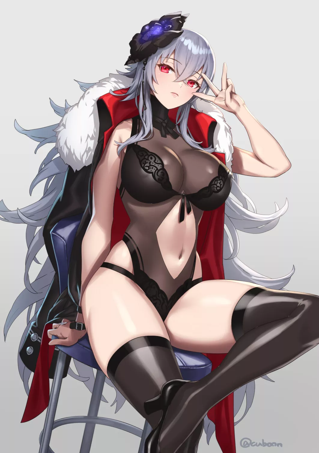 Graf Zeppelin Swimsuit (Cuboon) [Azur Lane]