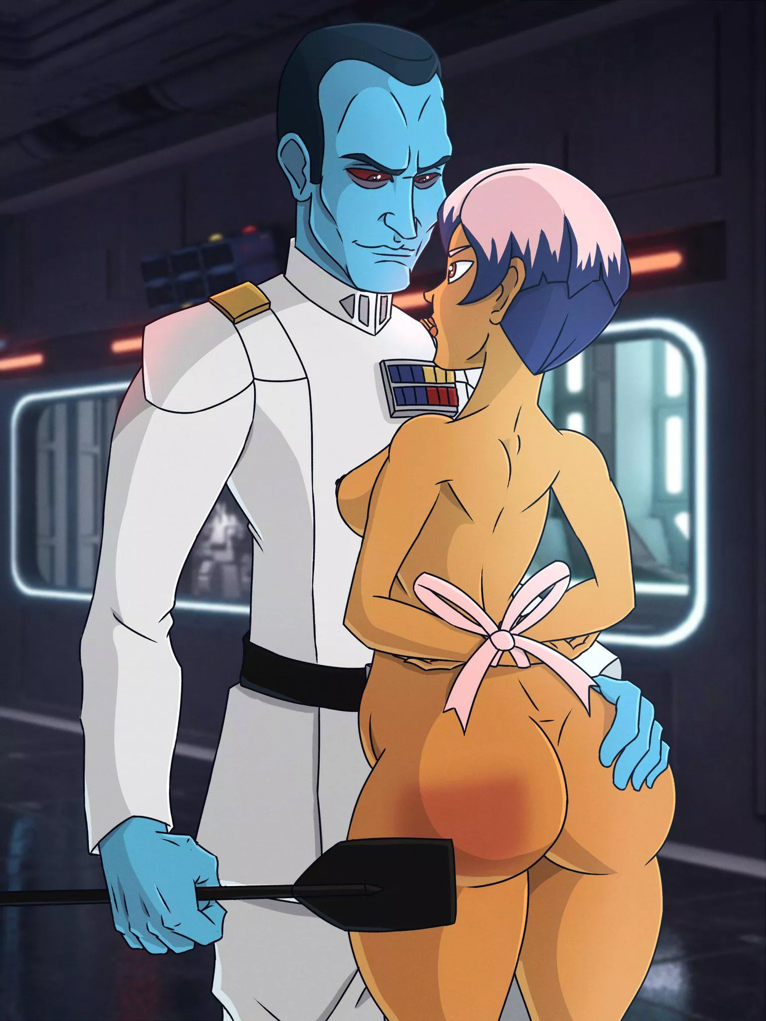 Grand Admiral Thrawn and Sabine Wren (KingVego) [Rebels]