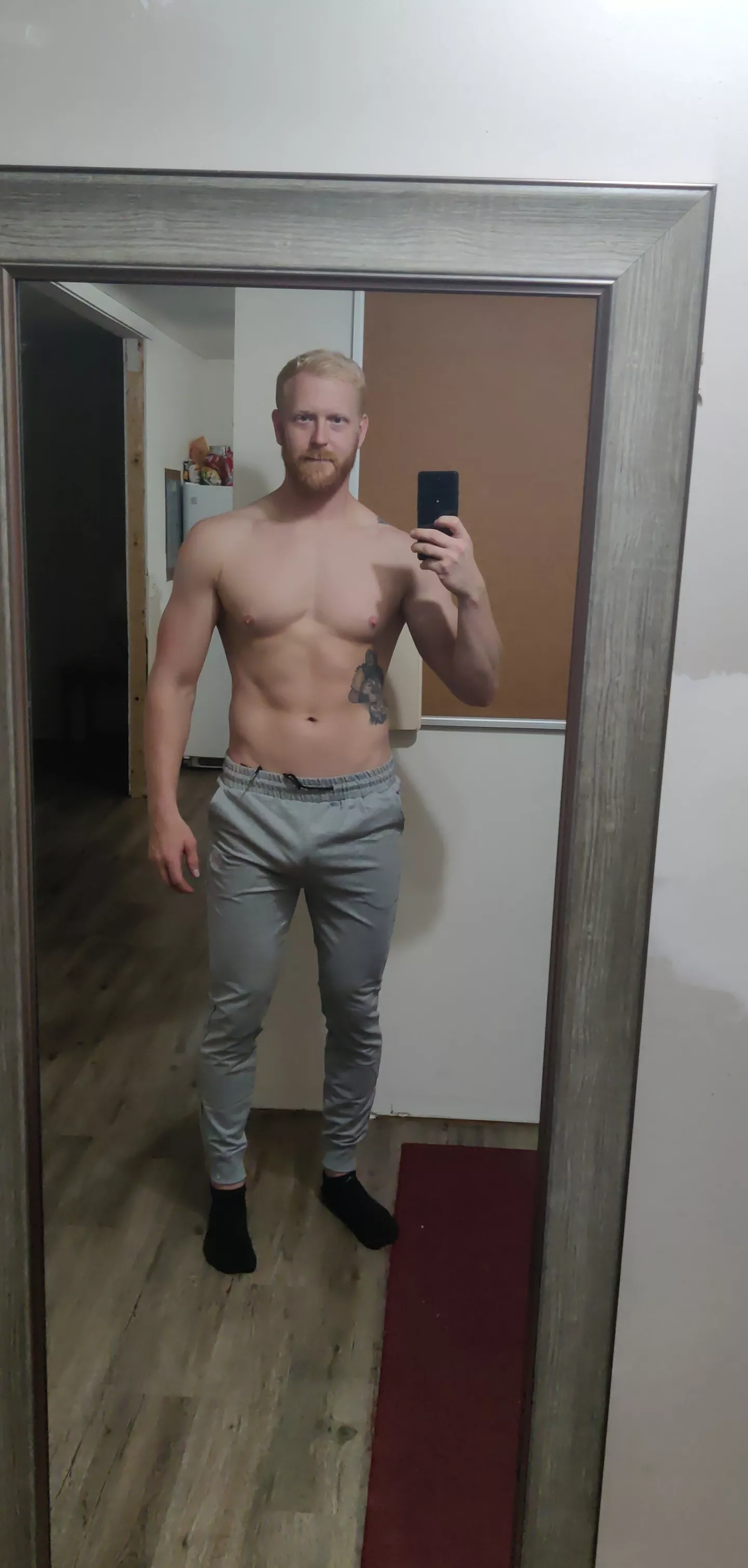 Grey joggers