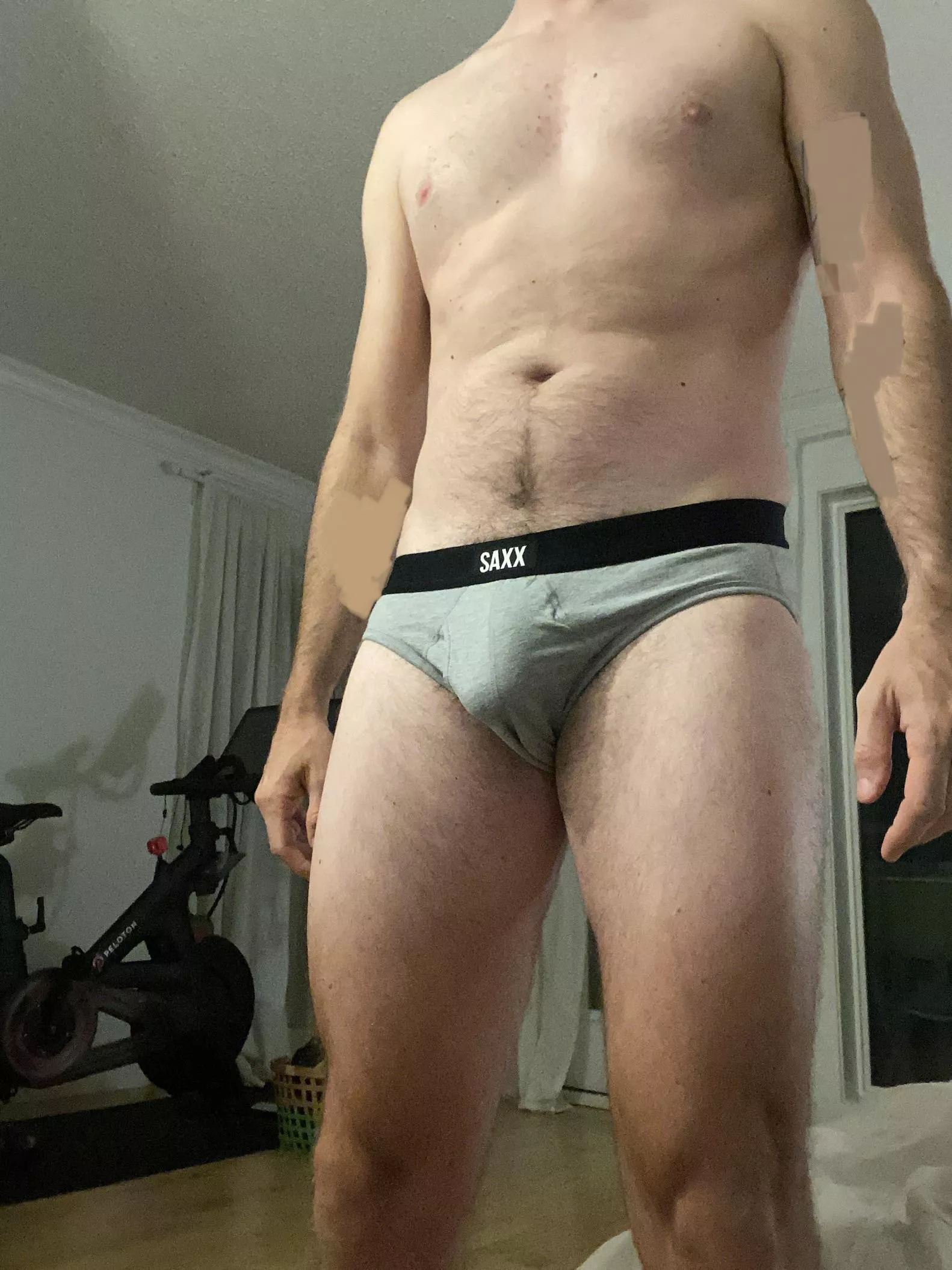 Grey Saxx briefs