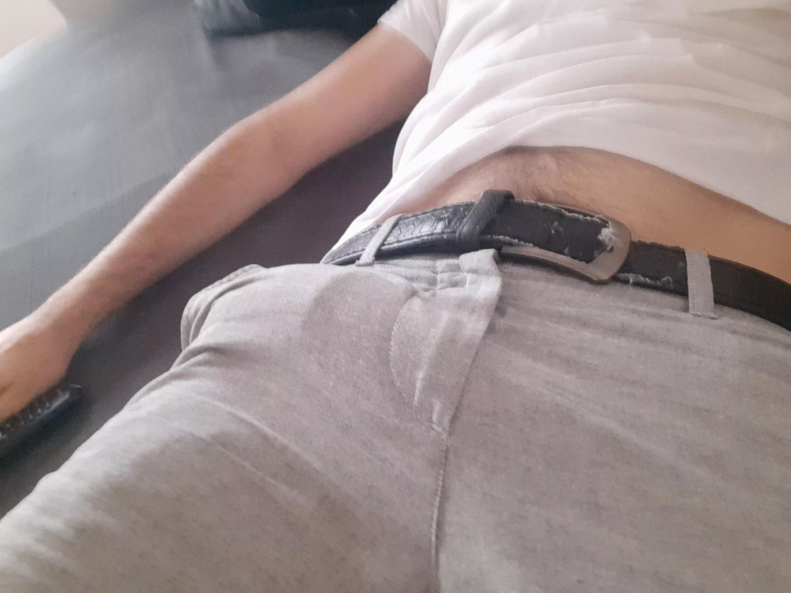 Grey shorts always look nice