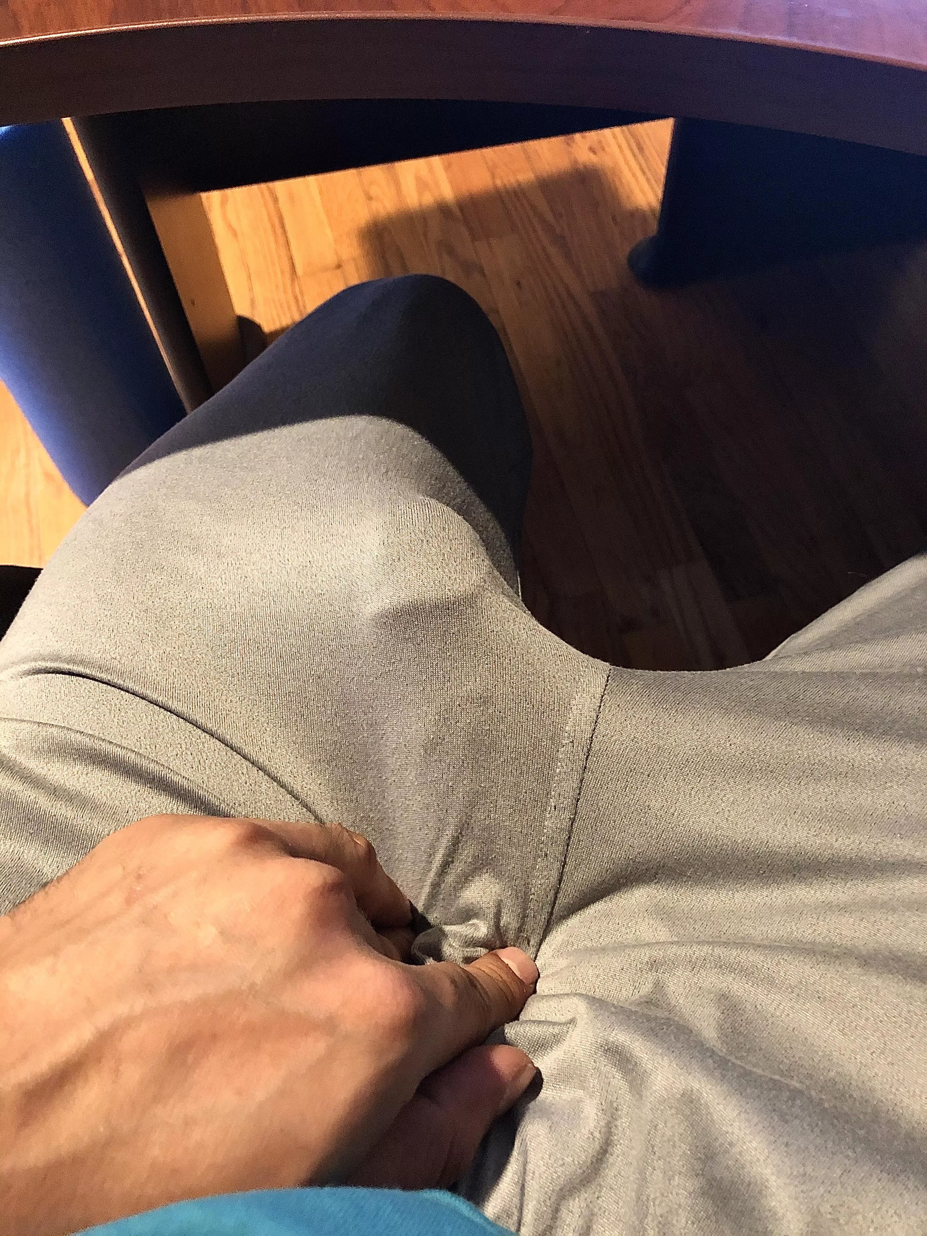 Grey sweats