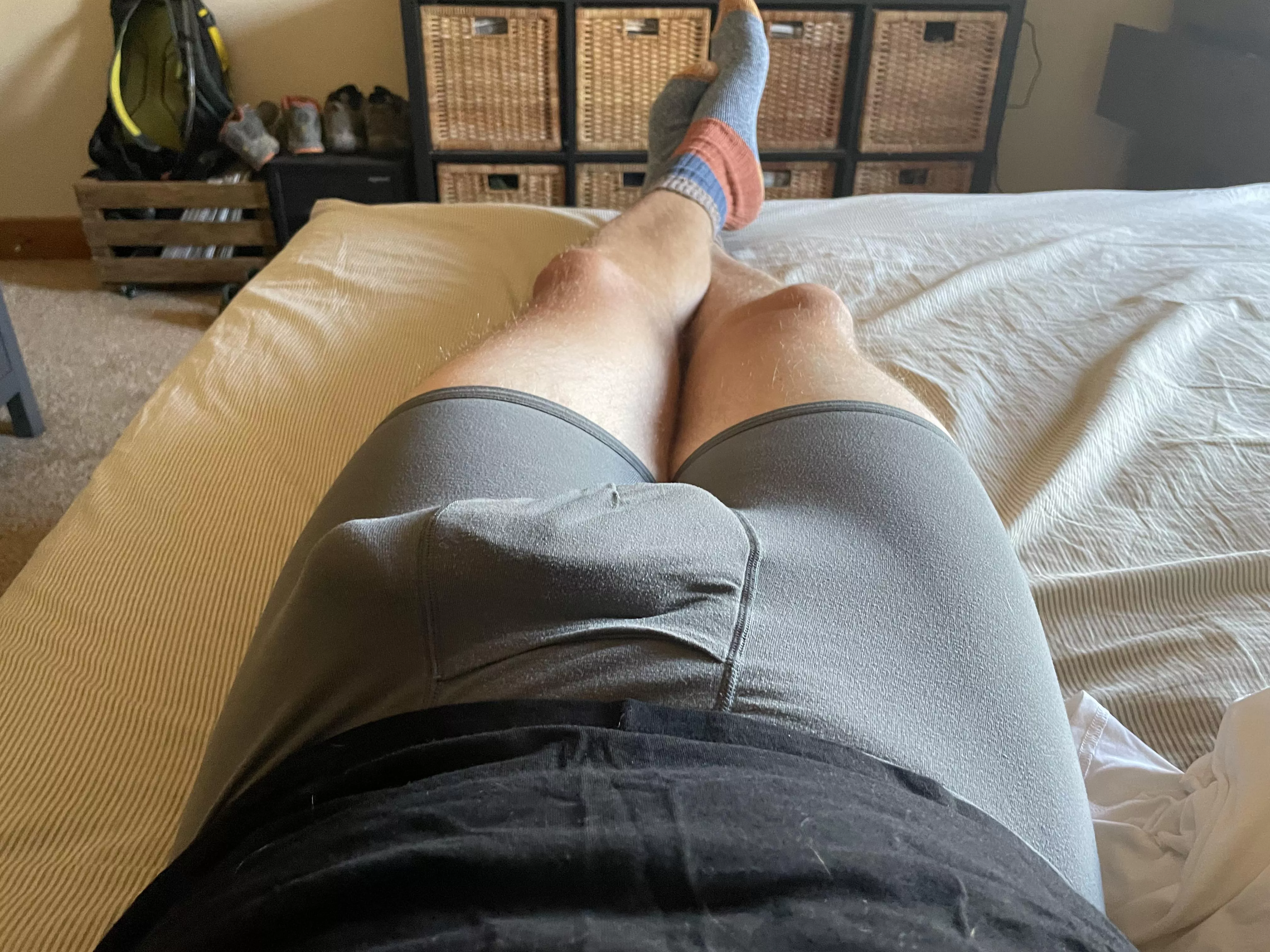 Grey underwear outline