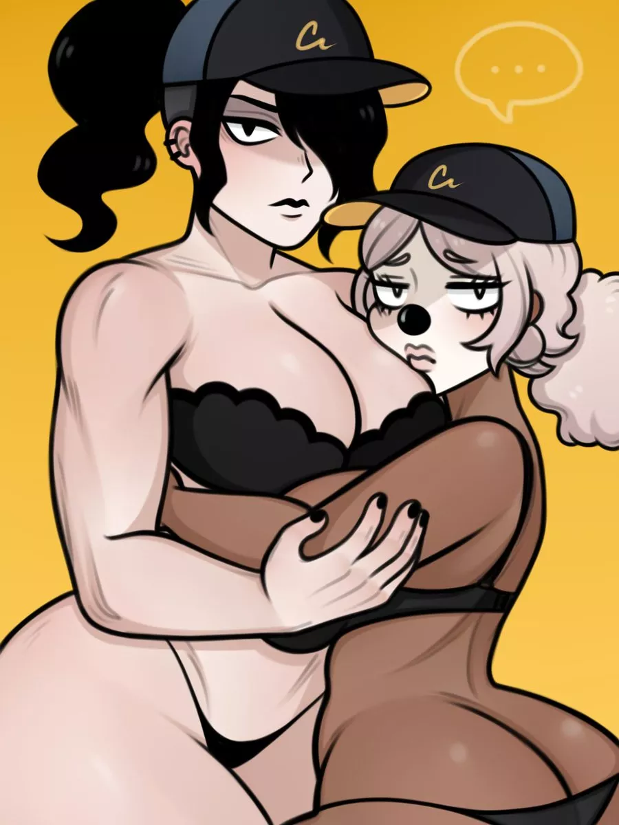 Grill and Honey in Lingerie~ (split_ass)