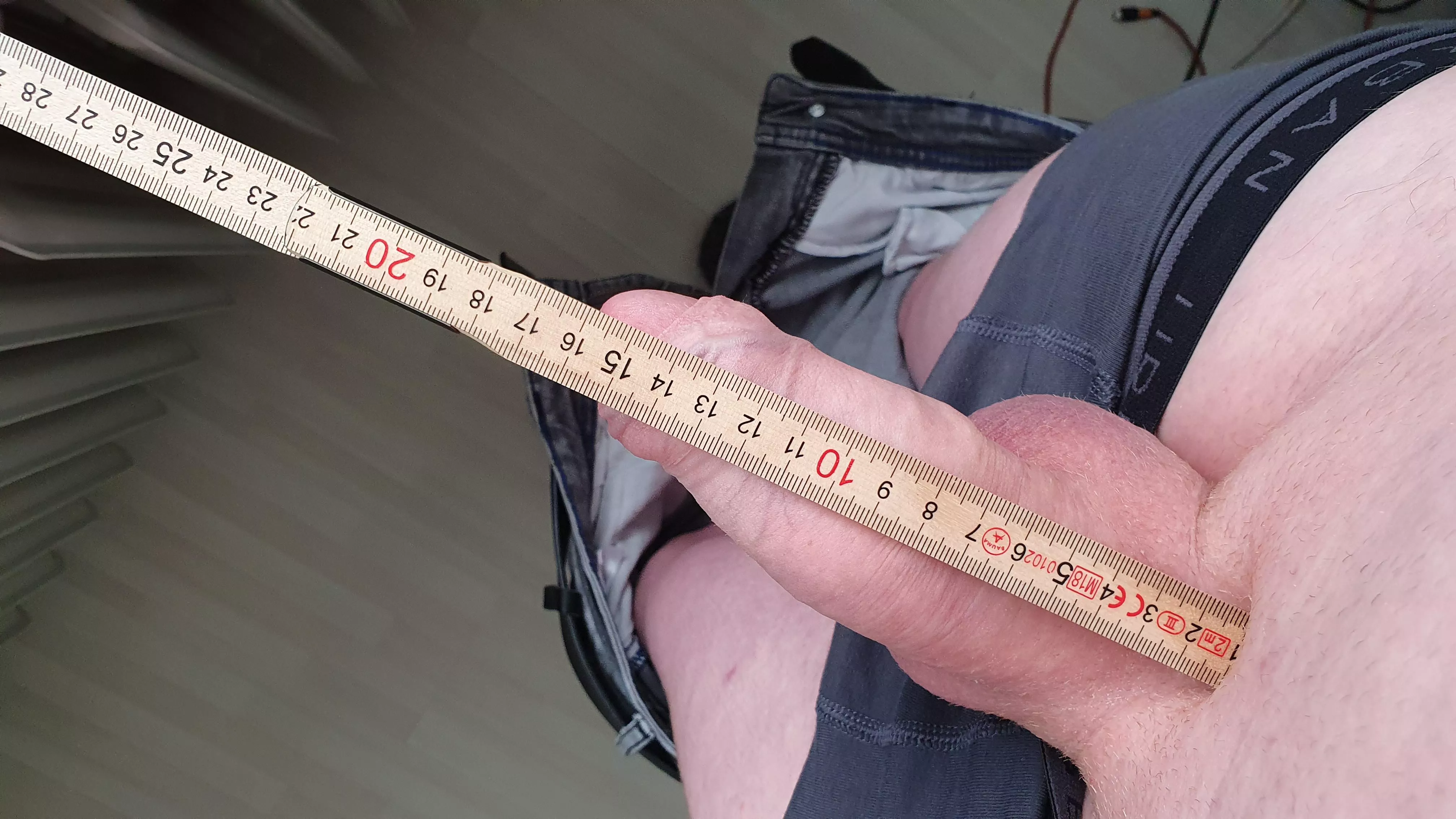 guess i do only have 16cm... 6.3in... :( thought i measured more... at some point...