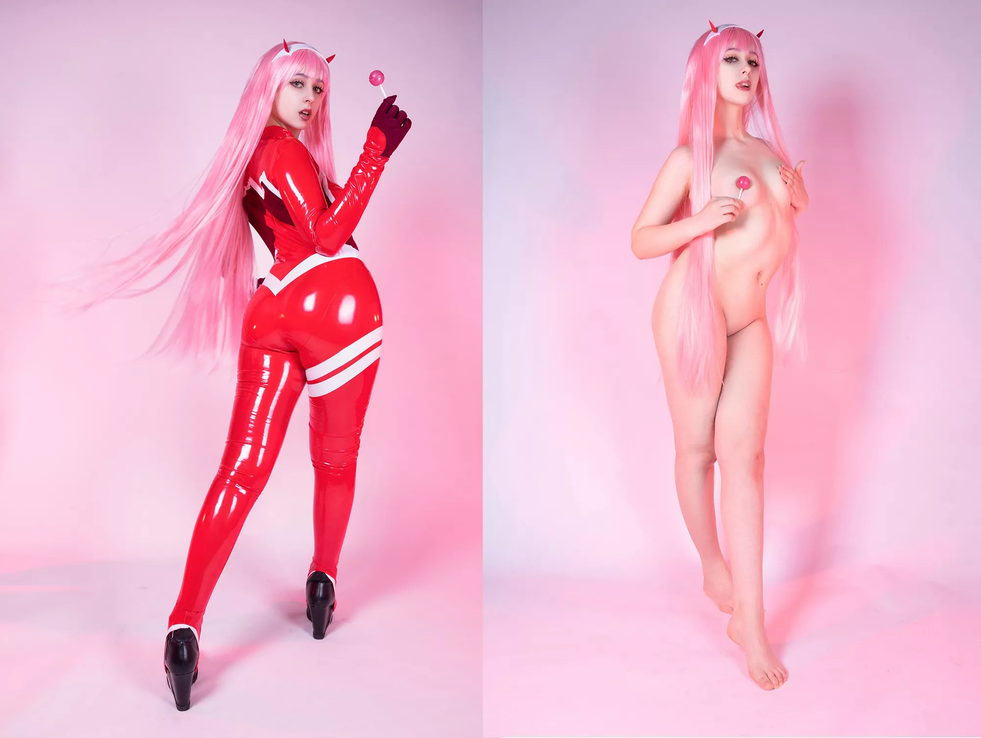 Gumiho Arts as Zero Two, Darling in The Franxx