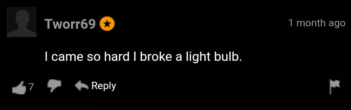 Guy broke a lightbulb