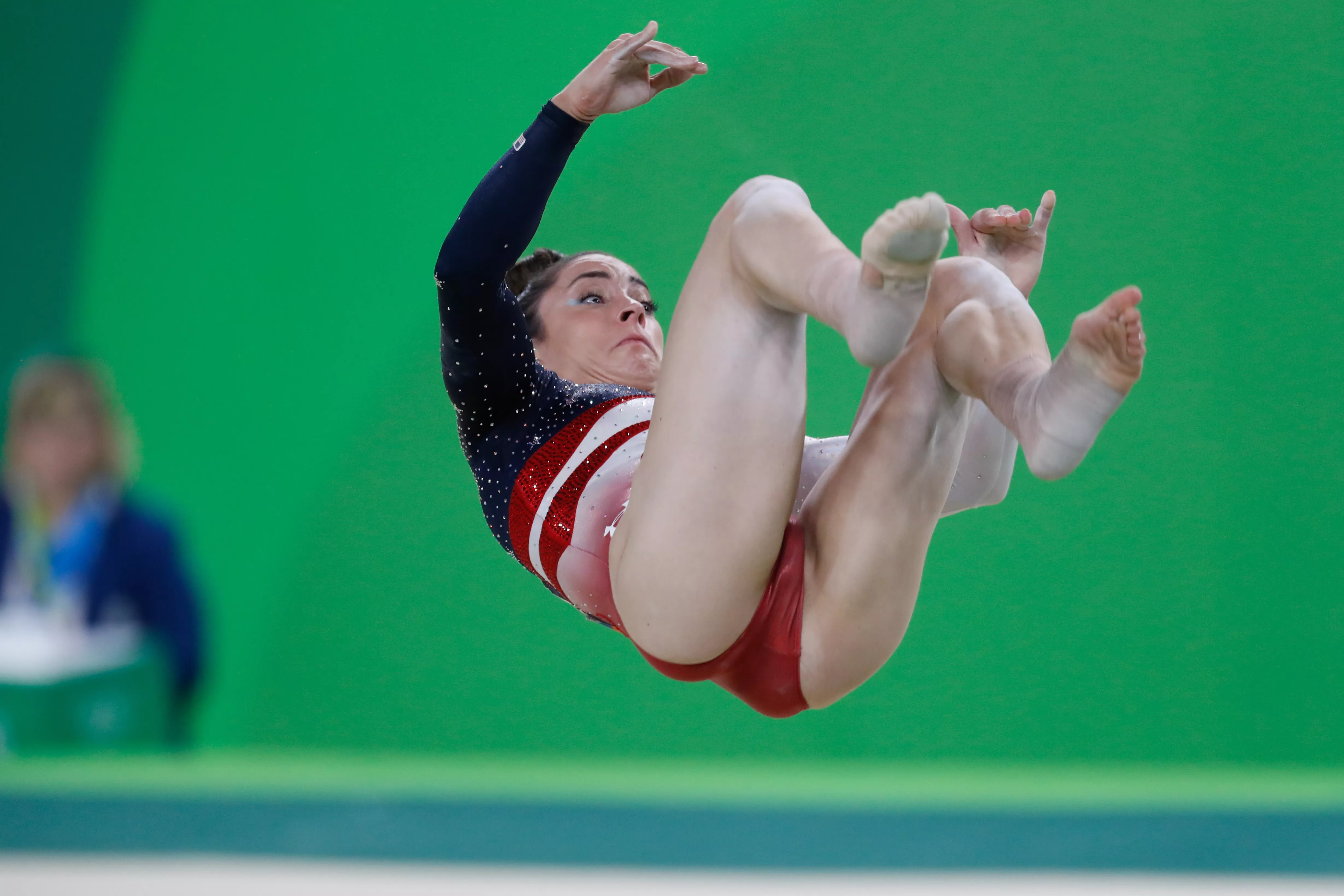 Gymnast Aly Raisman at the 2016 Rio Olympics