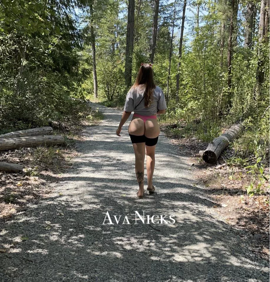 Had a bootyful hike today ðŸ˜ˆ