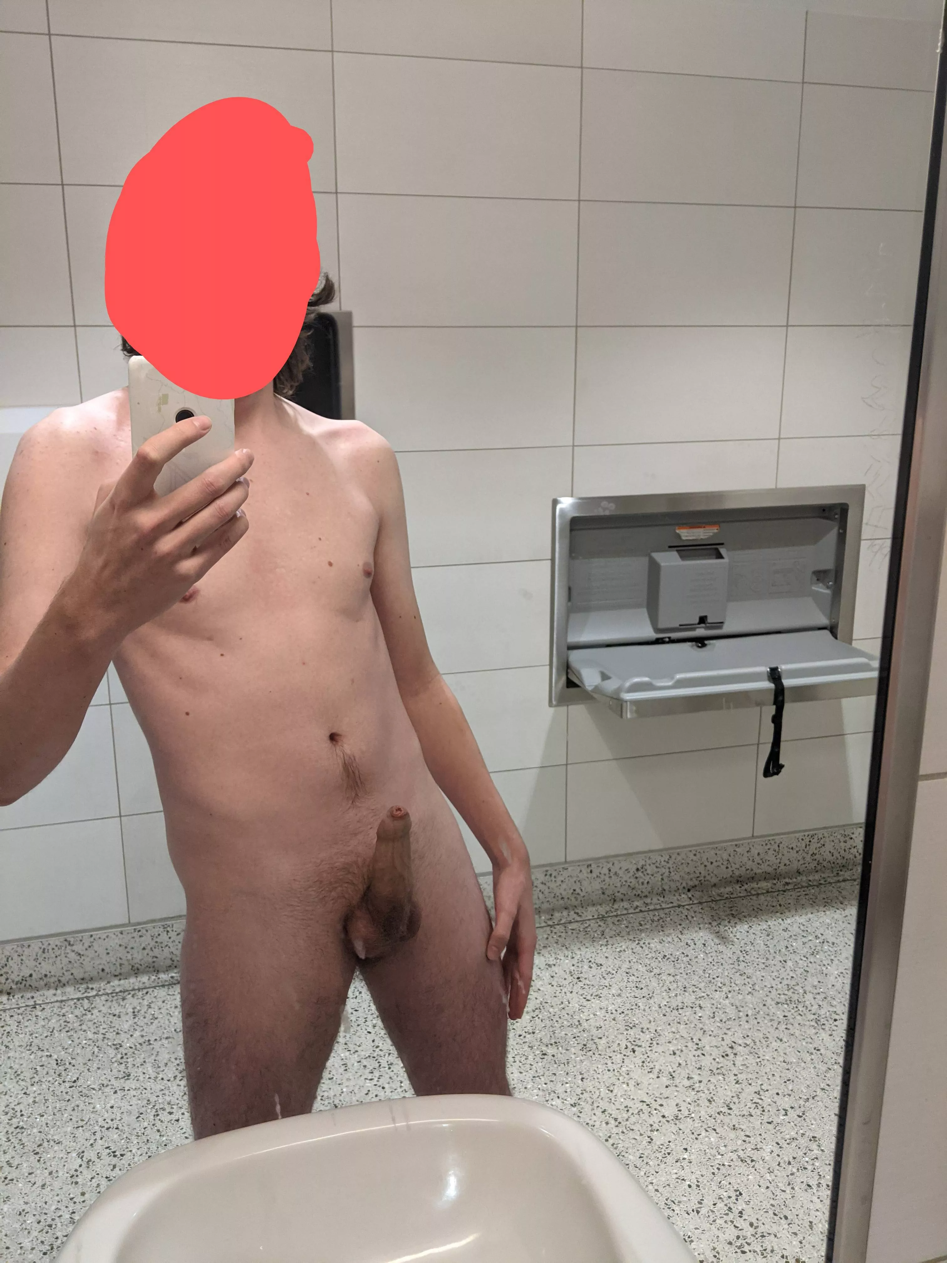 Had a long layover so I decided to hangout naked